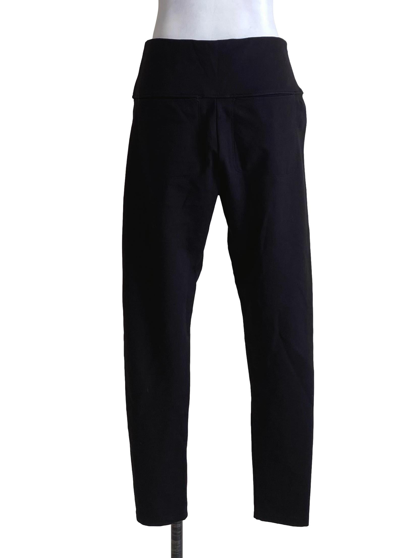 Sable Black Plain Skinny Pants LB