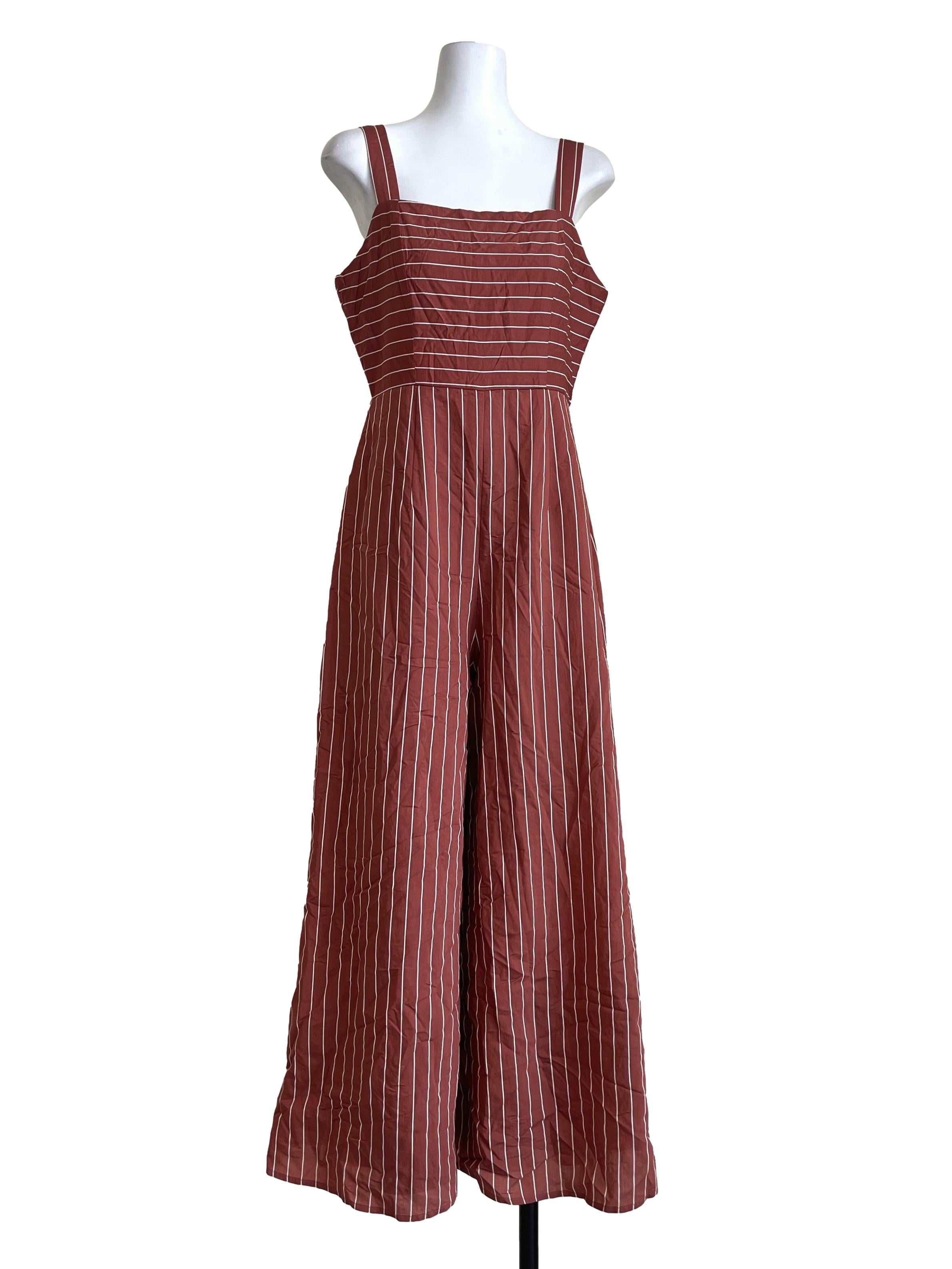 Marmalade Orange Square Jumpsuit TTR