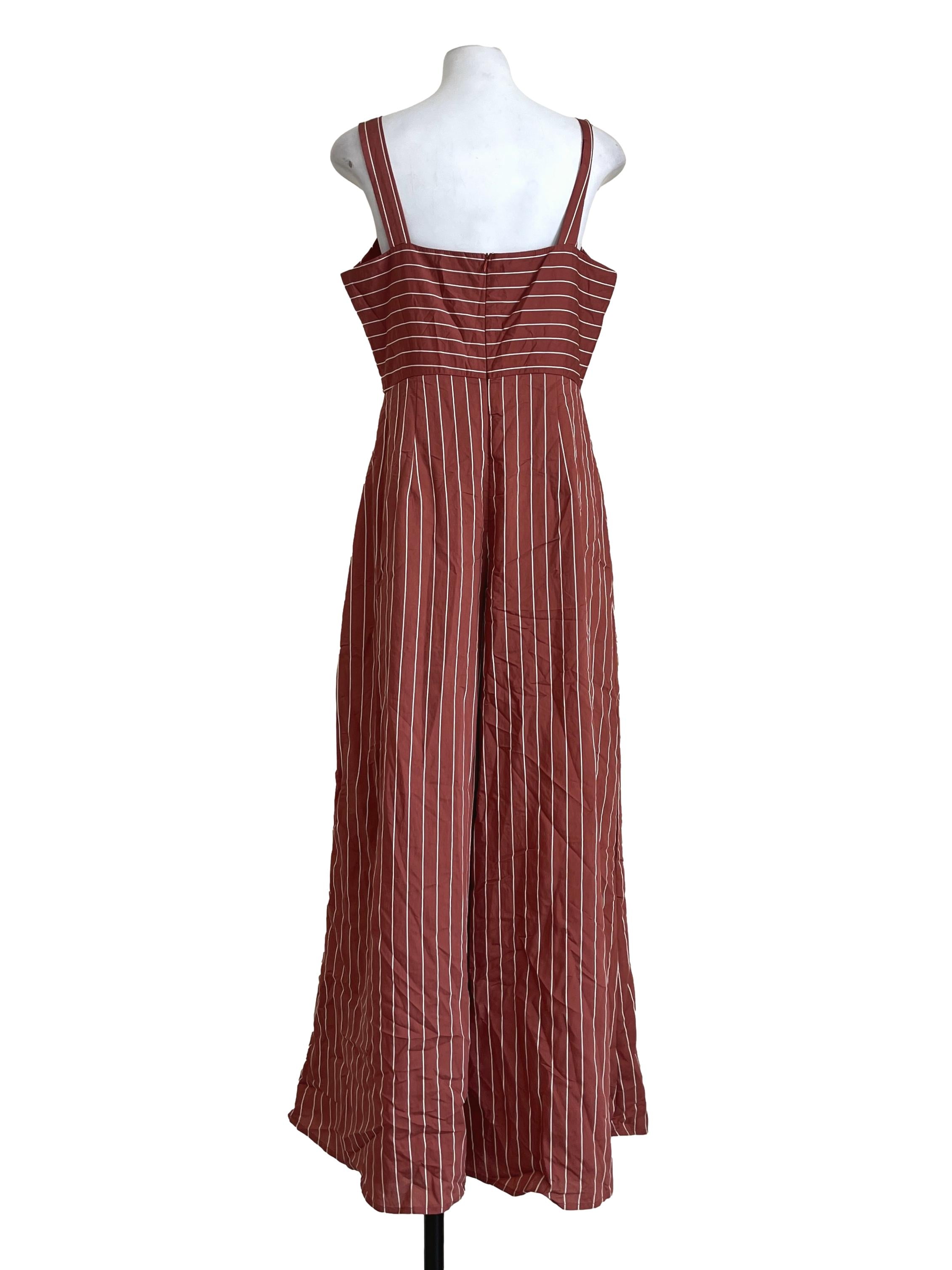 Marmalade Orange Square Jumpsuit TTR