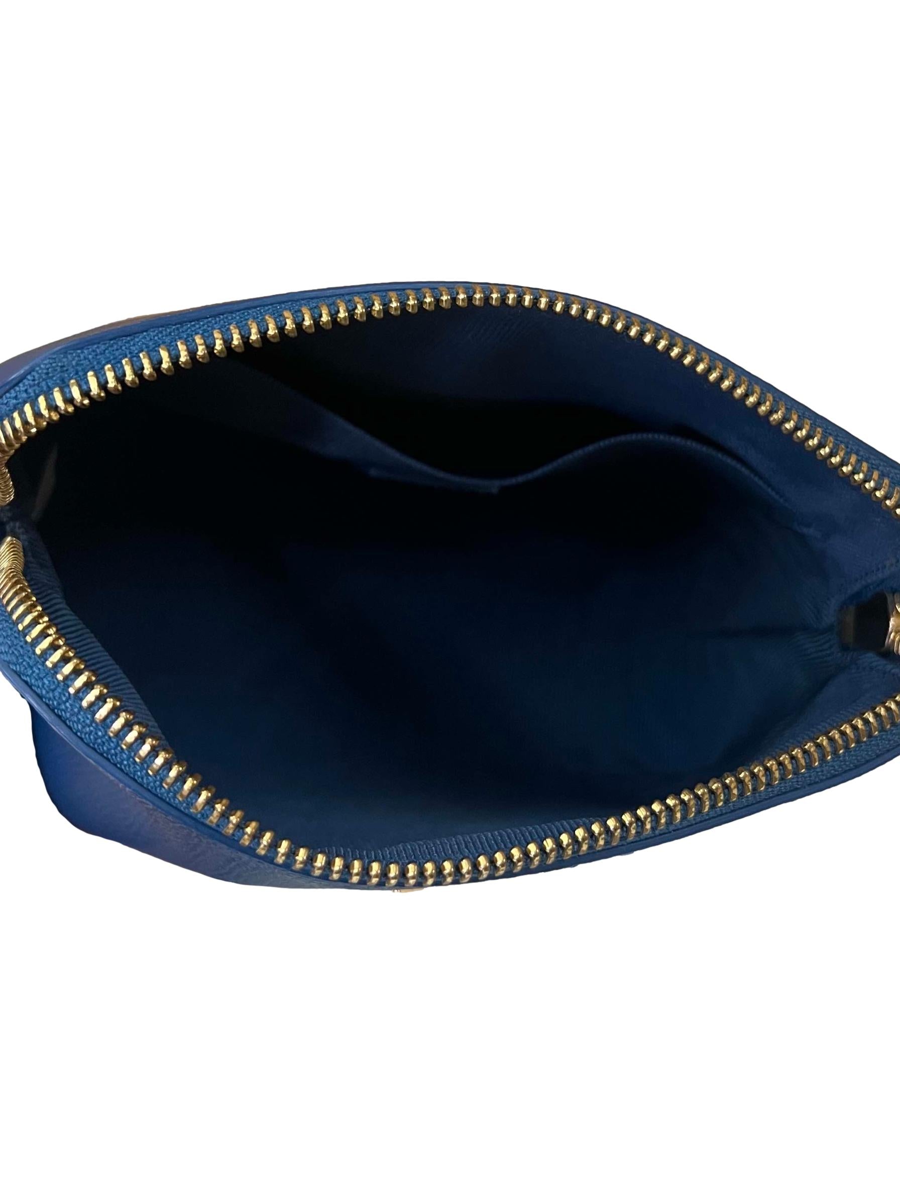 Blue Leather Furla Handbag CSN