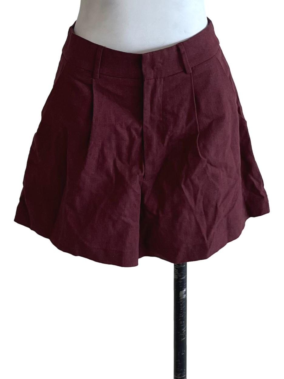 Jam Purple High-Waisted Shorts