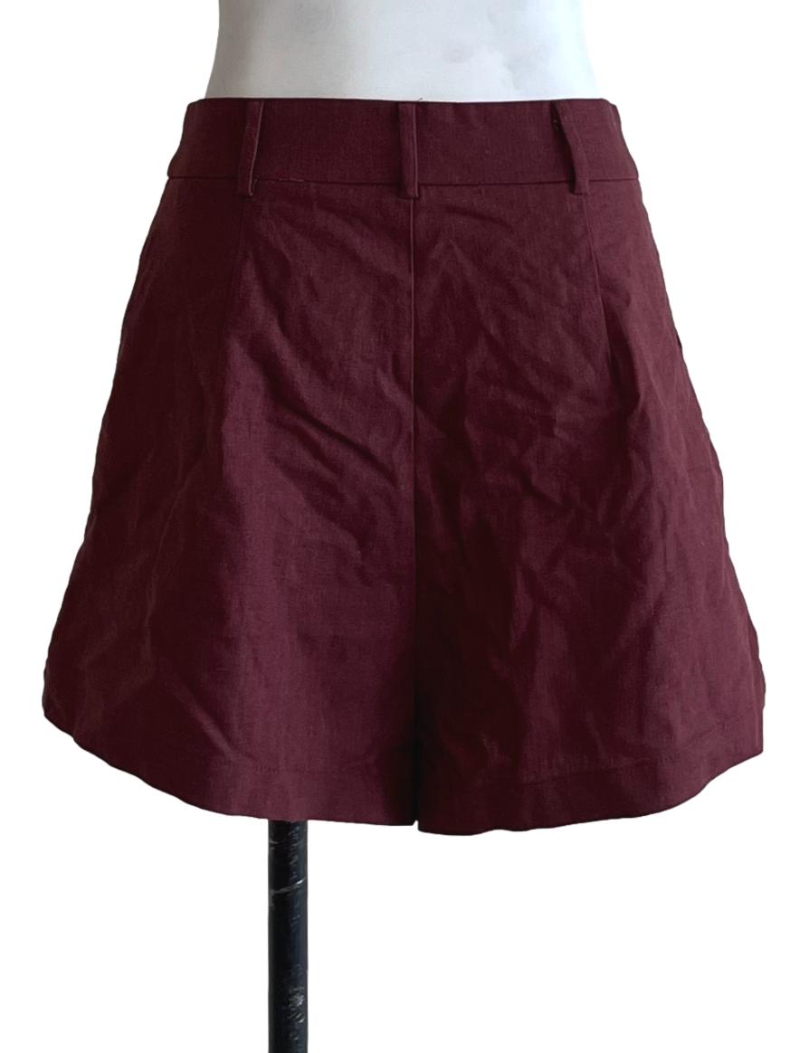 Jam Purple High-Waisted Shorts