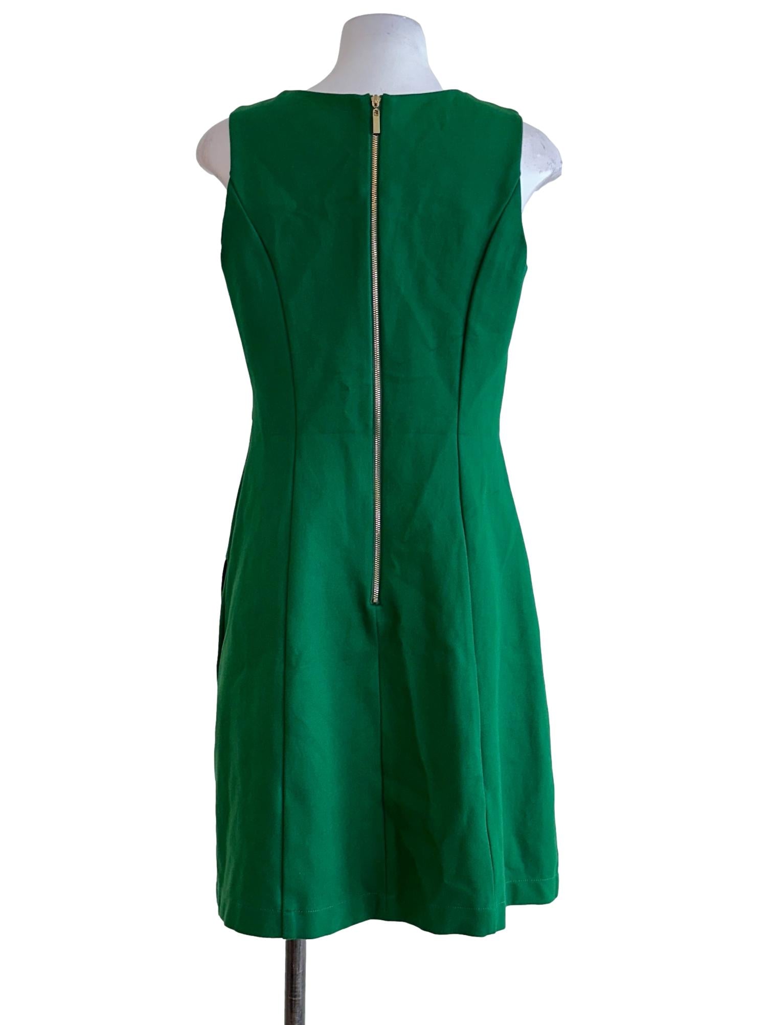 Emerald Green Plain Dress