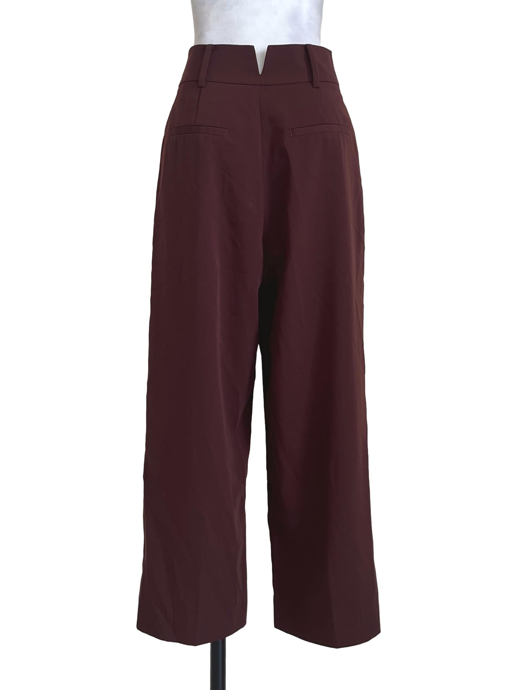 Cinnamon Brown Wide Leg Pants LB
