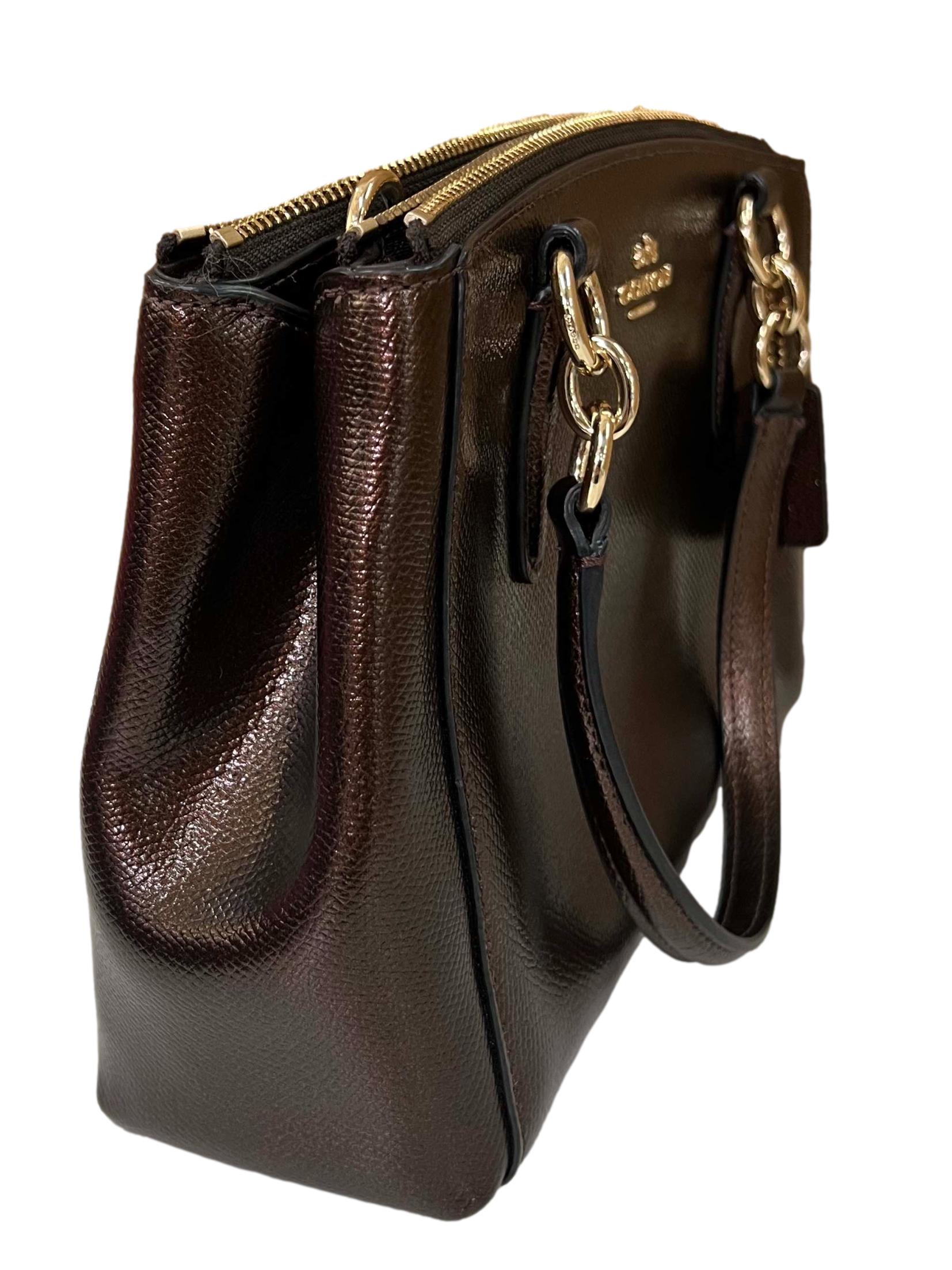 Brown Leather Coach Handbag CSN