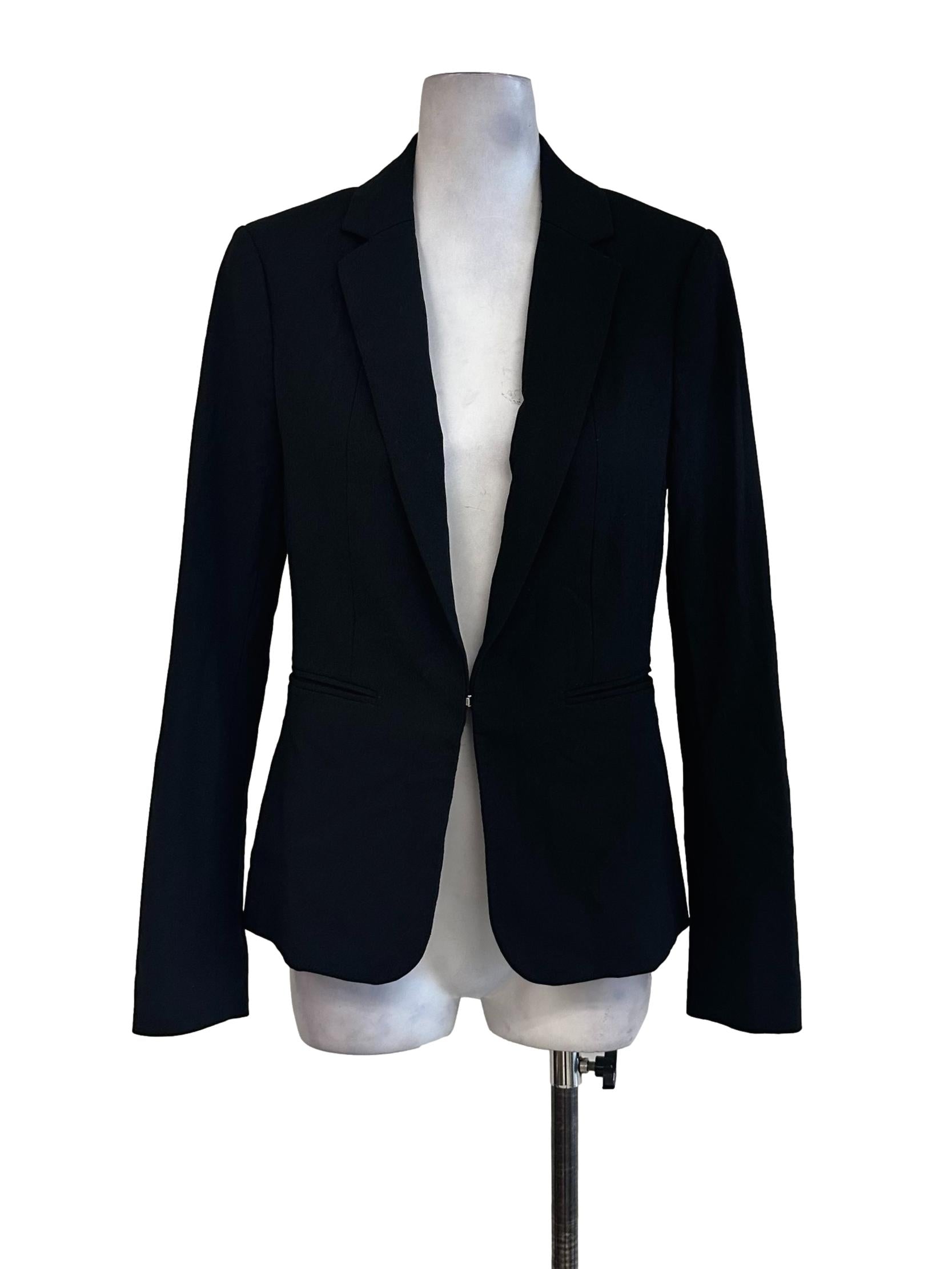 Black Collar Blazer