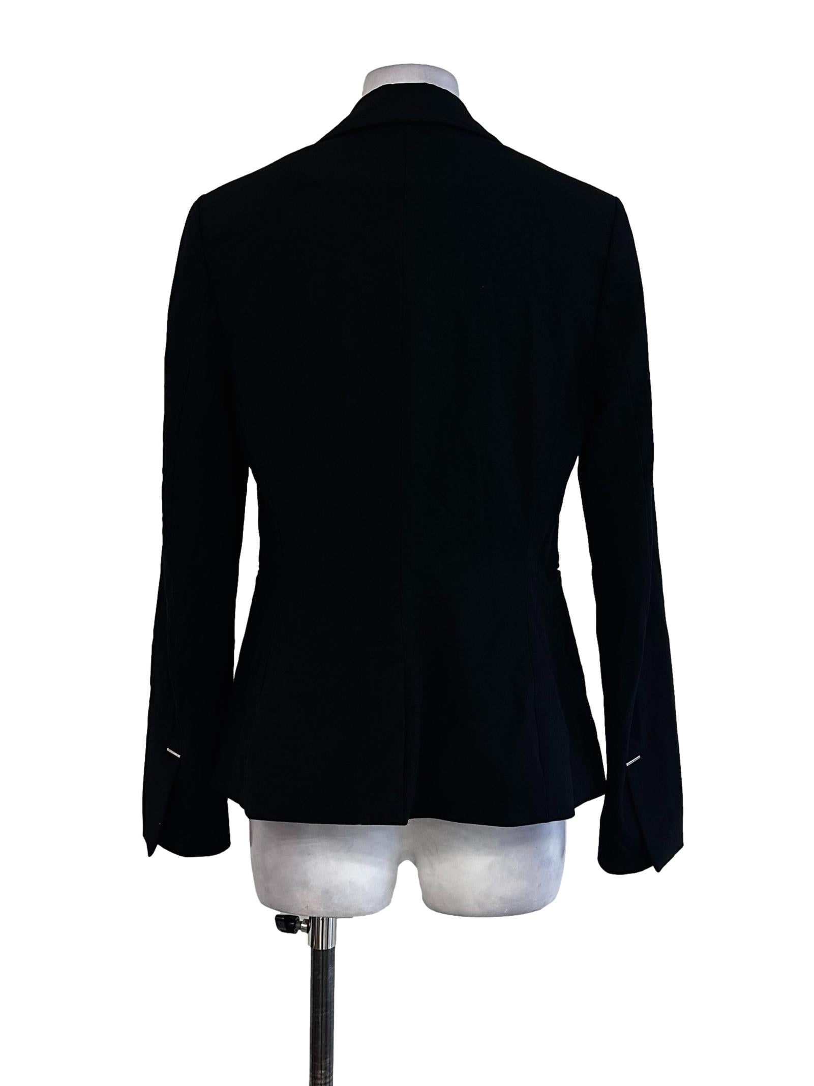 Black Collar Blazer