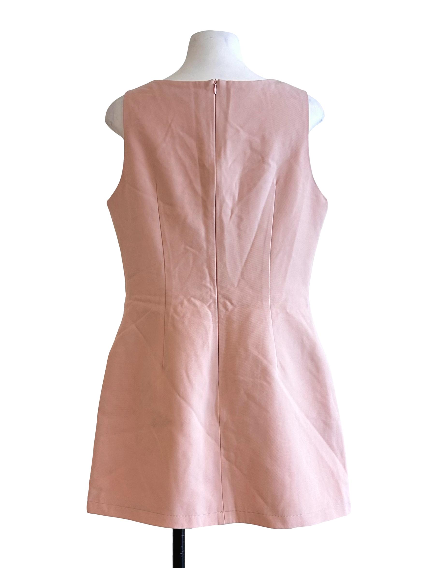 Pastel Pink Sleeveless Dress