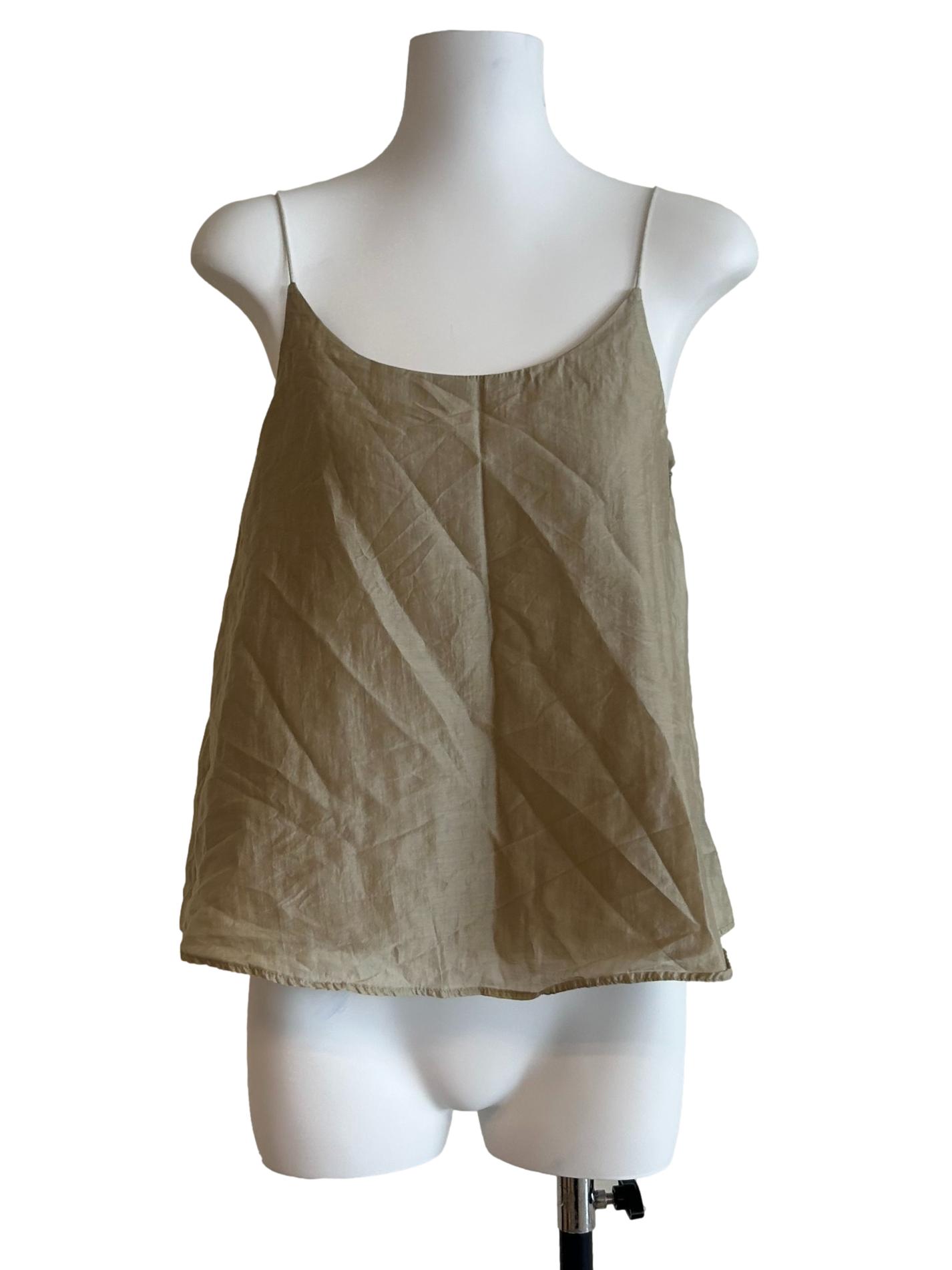 Brown Rayon Cami Top OSN