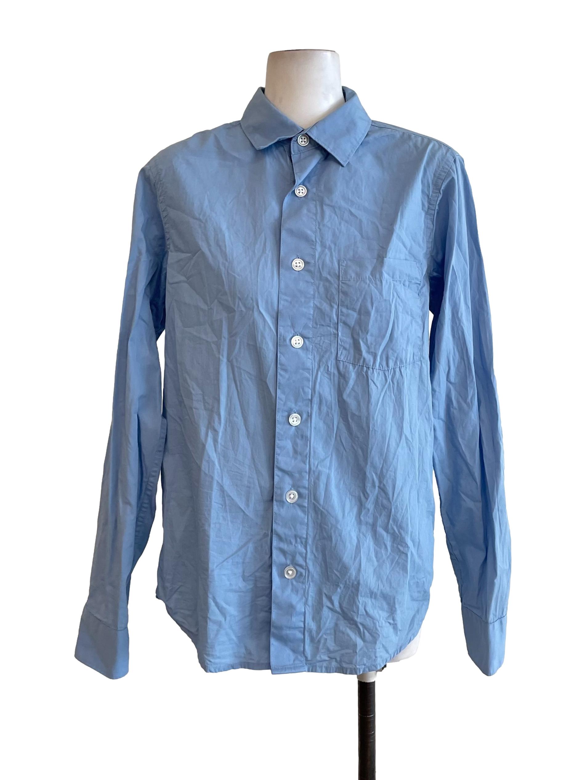 Cold Blue Oxford Shirt