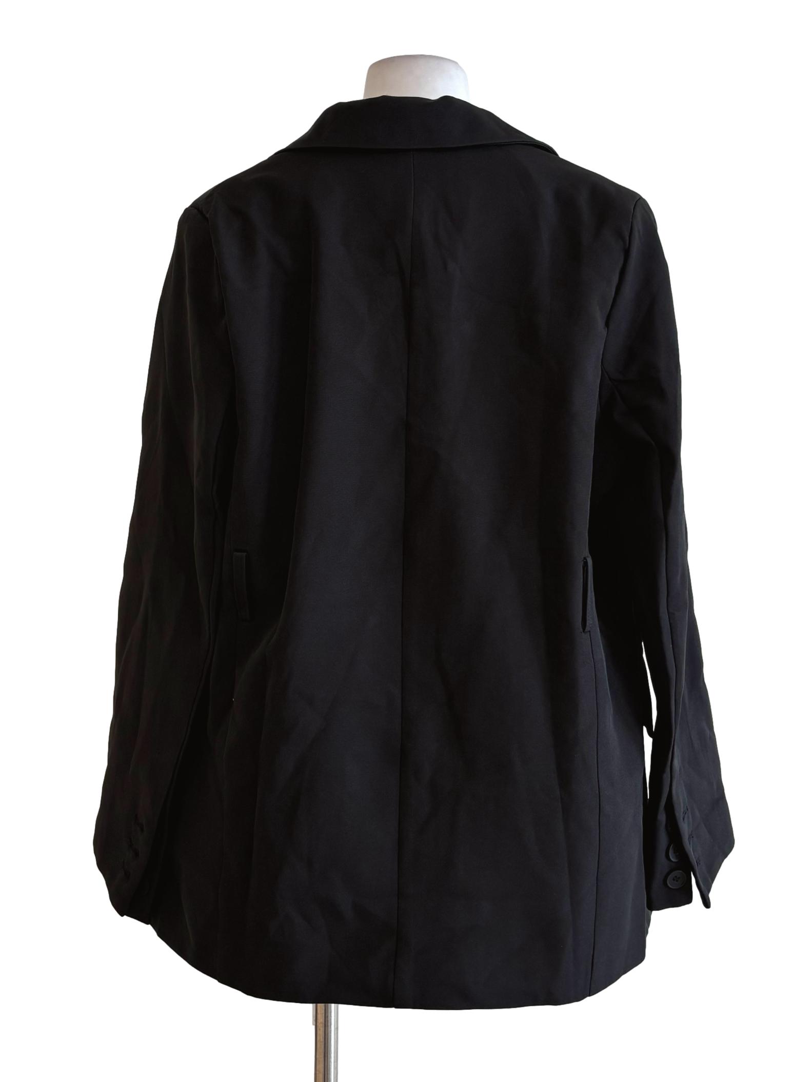 Black Relaxed Blazer