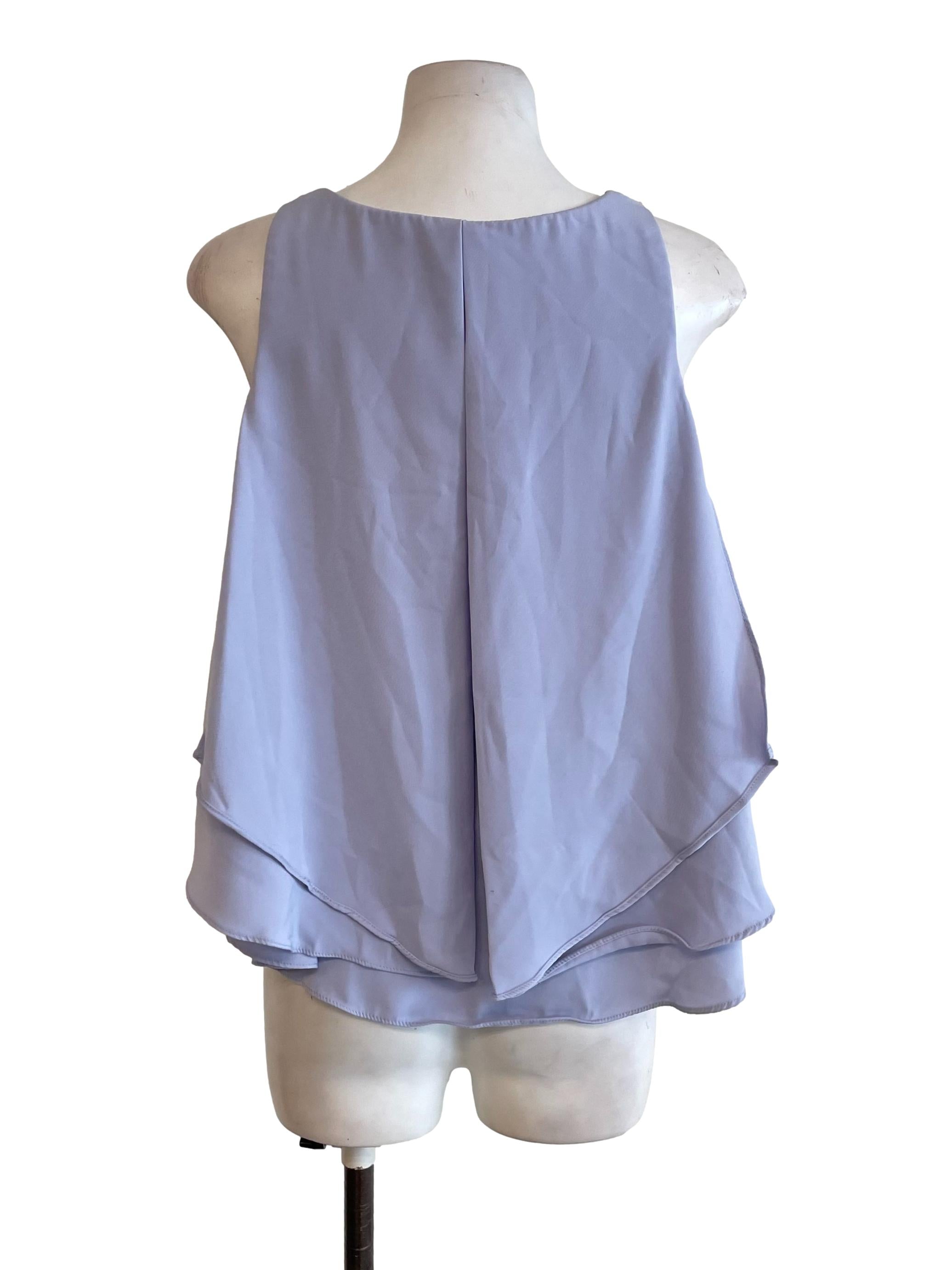 Cool Lavender Tent Sleeveless Top