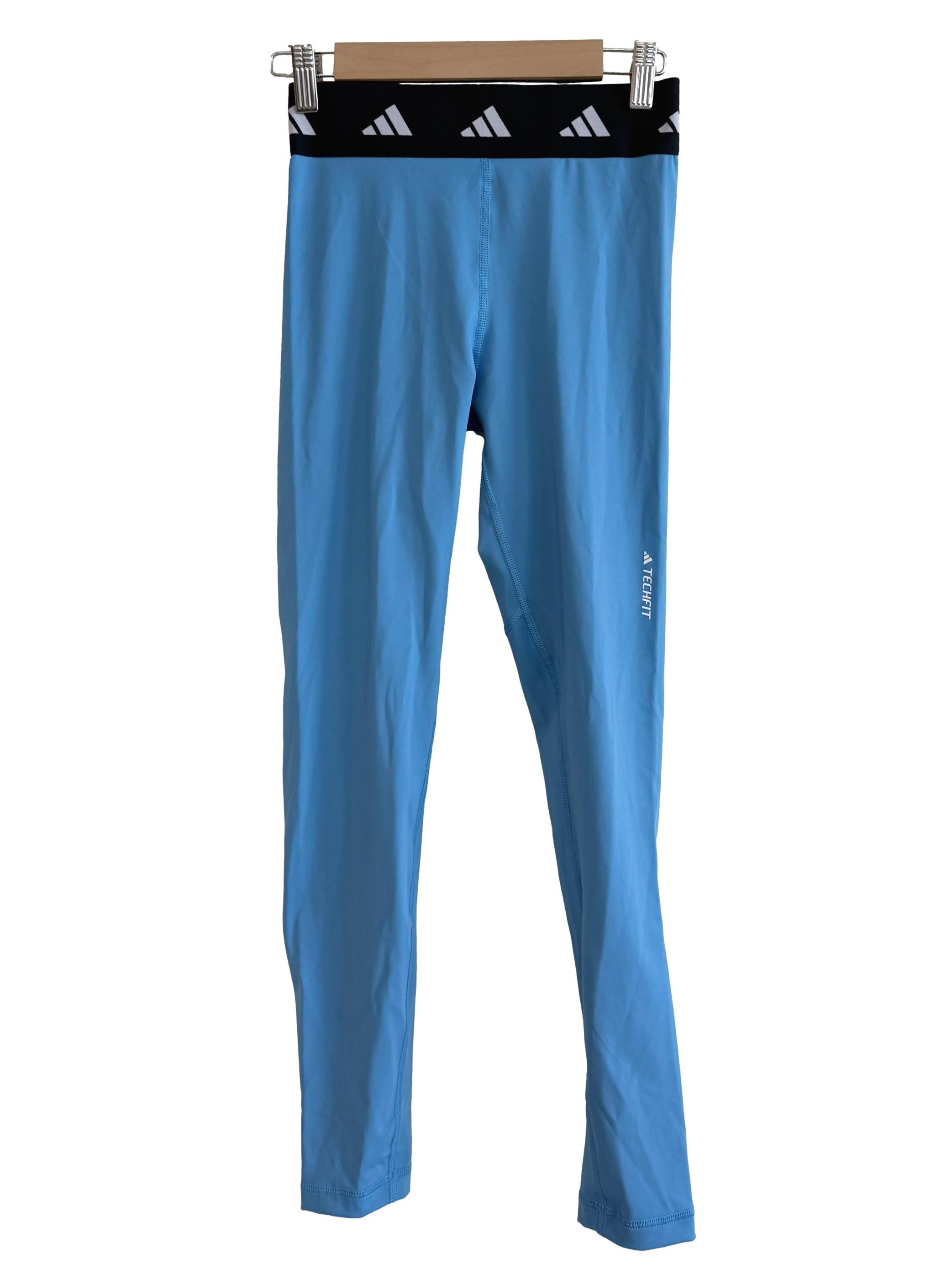 Cerulean Blue High Rise Tights