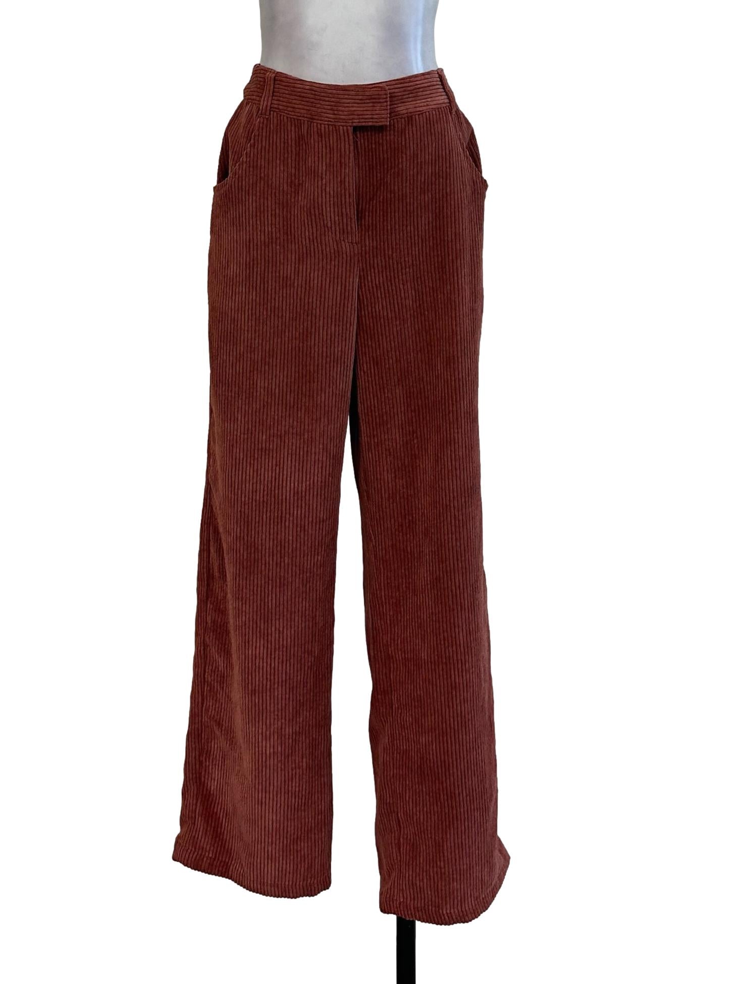 Blush Pink Corduroy Pants