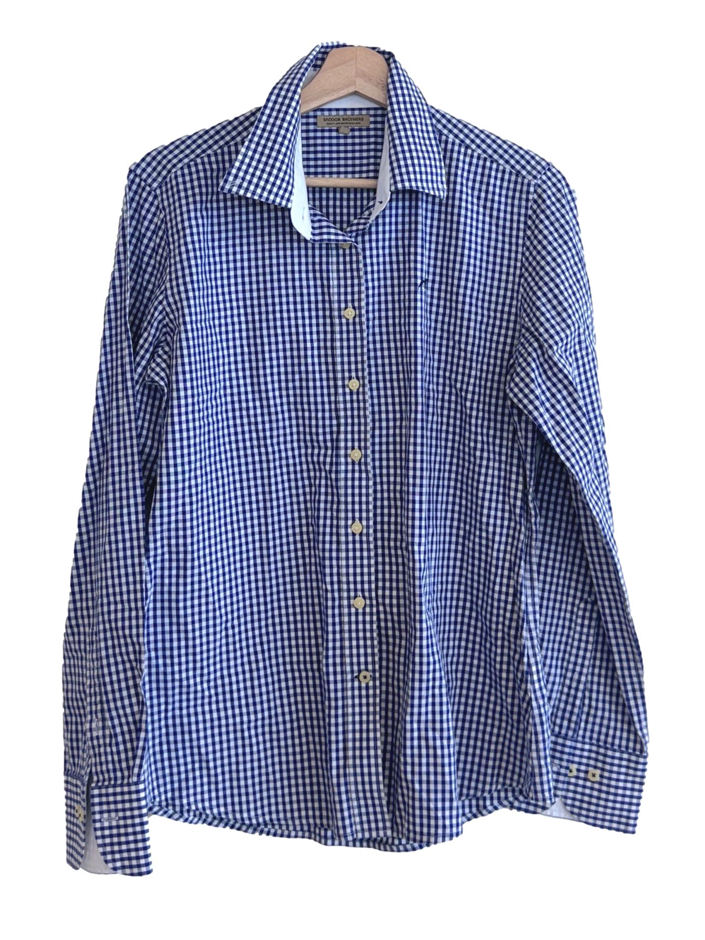 Blue Gingham Shirt