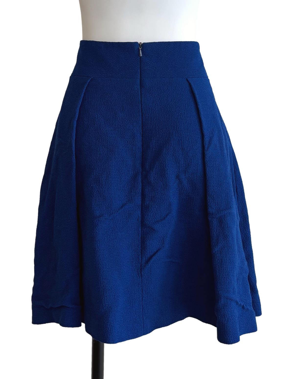 Azure Blue Mini Skirt