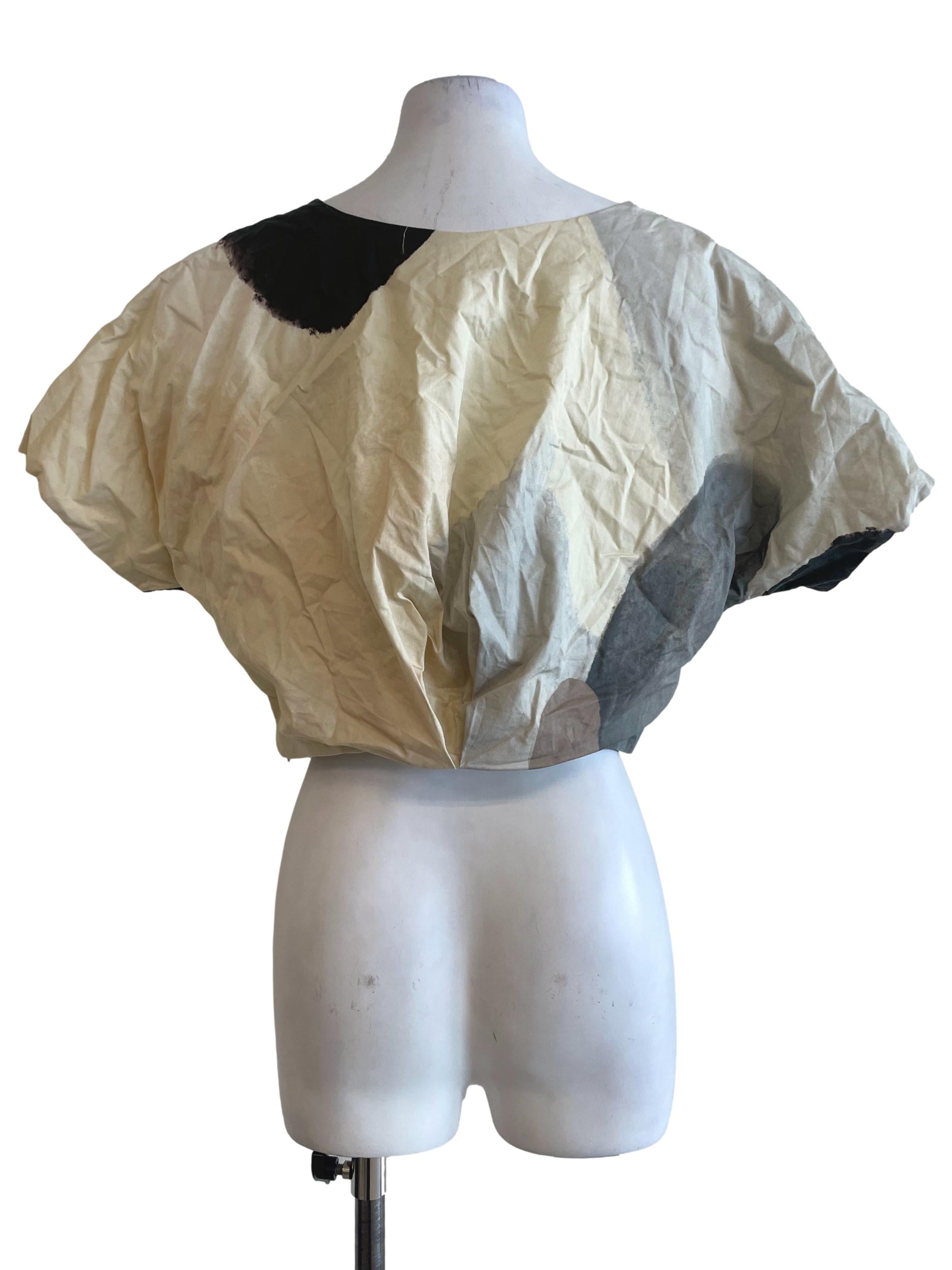 River Organic Cotton Cropped Top OSN