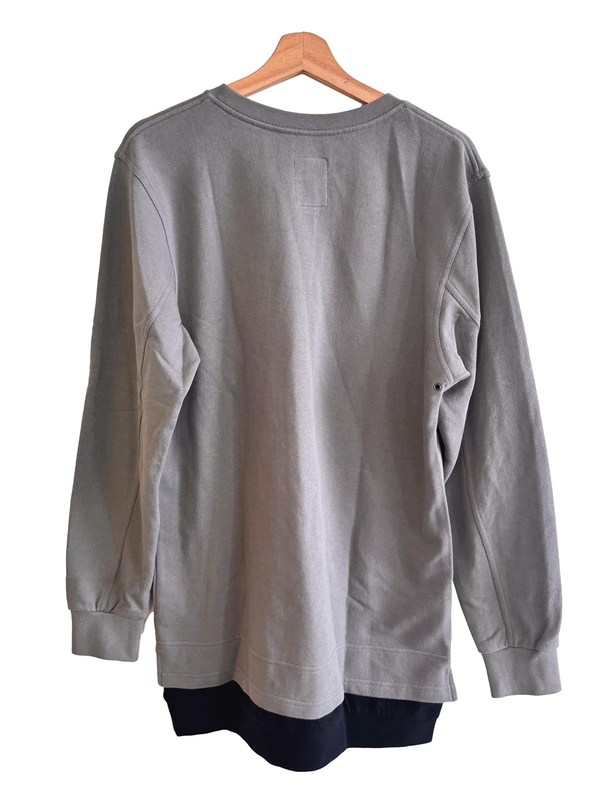Grey Plain Sweatshirt