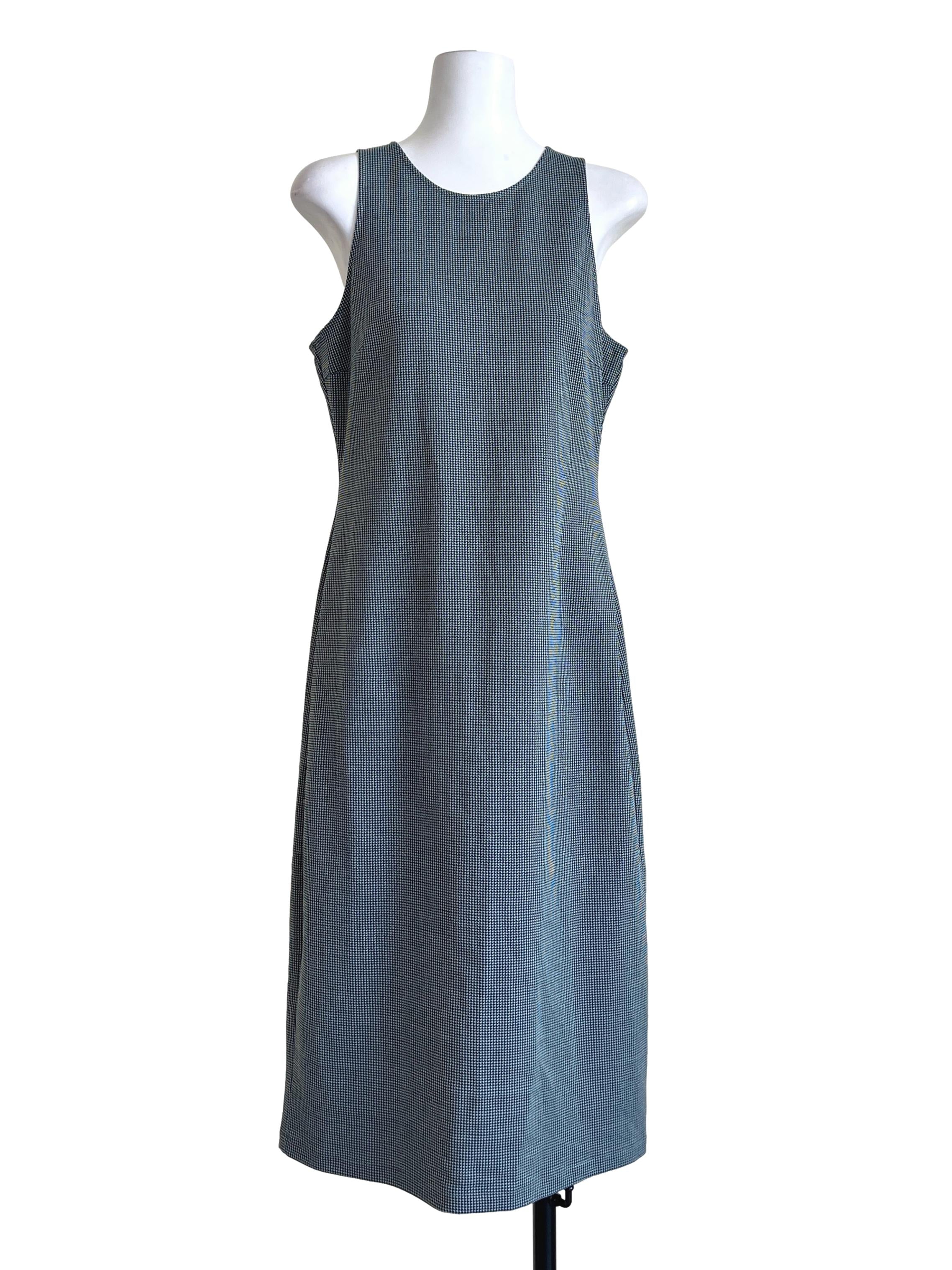 Dove Grey Halter Shift Dress LB