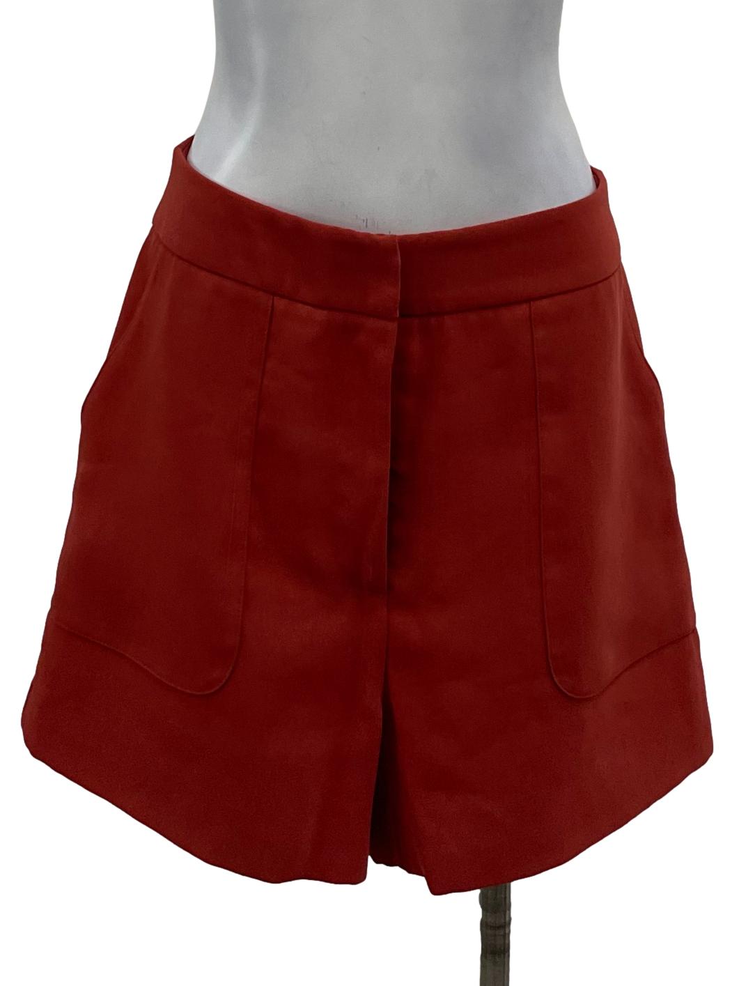 Our Second Nature Red Pocket Shorts
