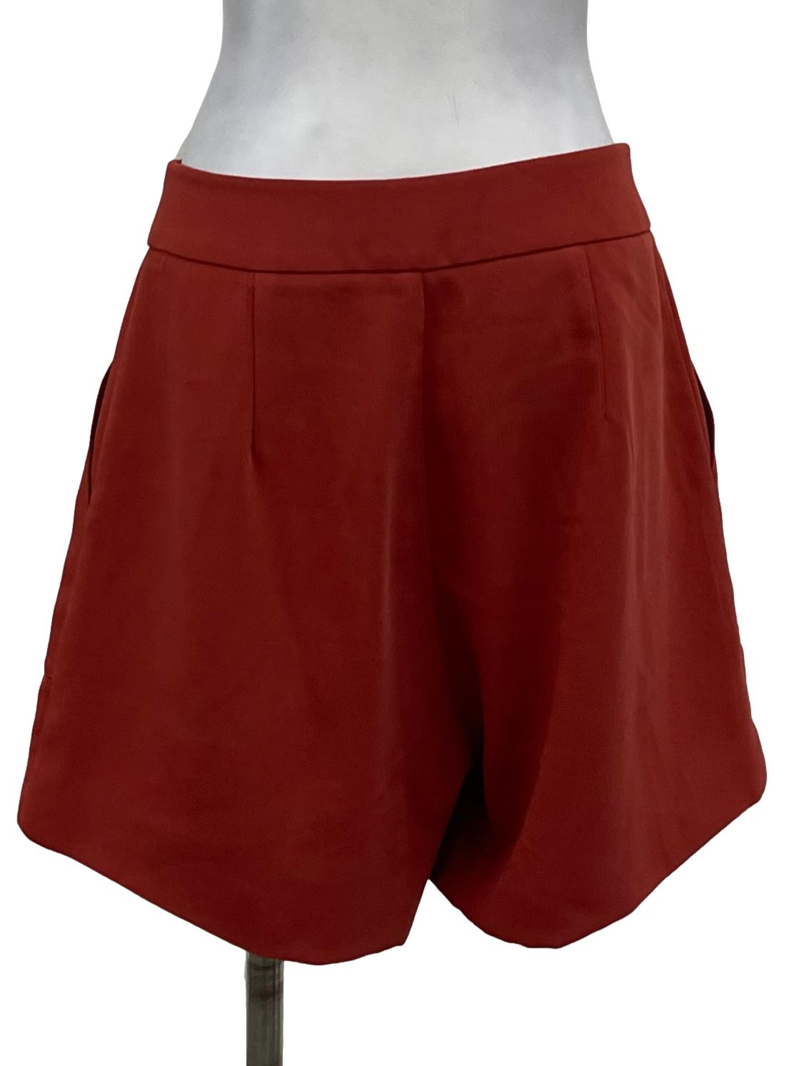Our Second Nature Red Pocket Shorts