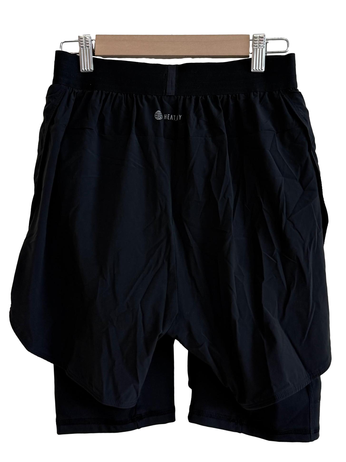 Black Slim Fit Shorts