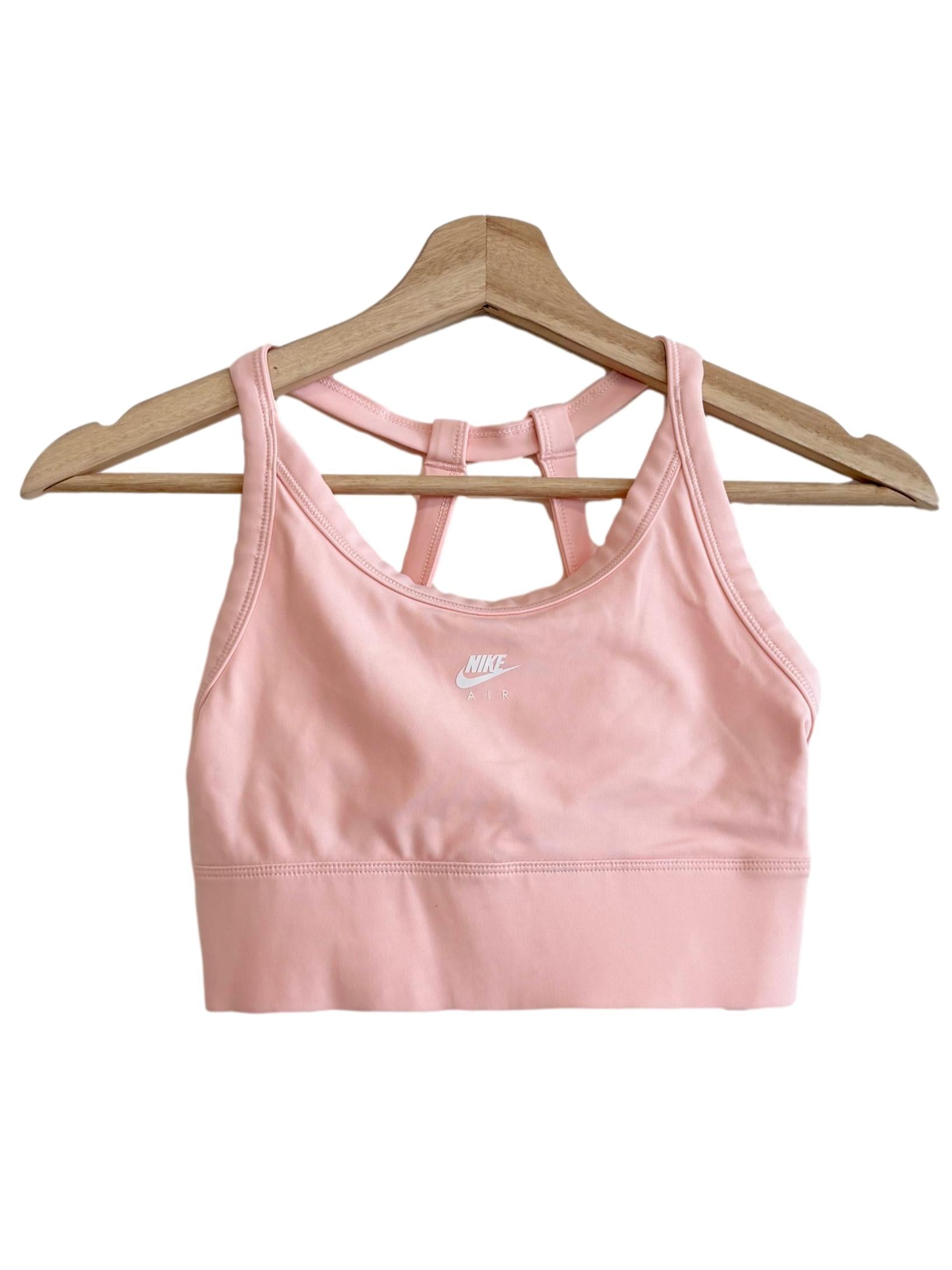 Crepe Pink Dri-Fit Sports Bra