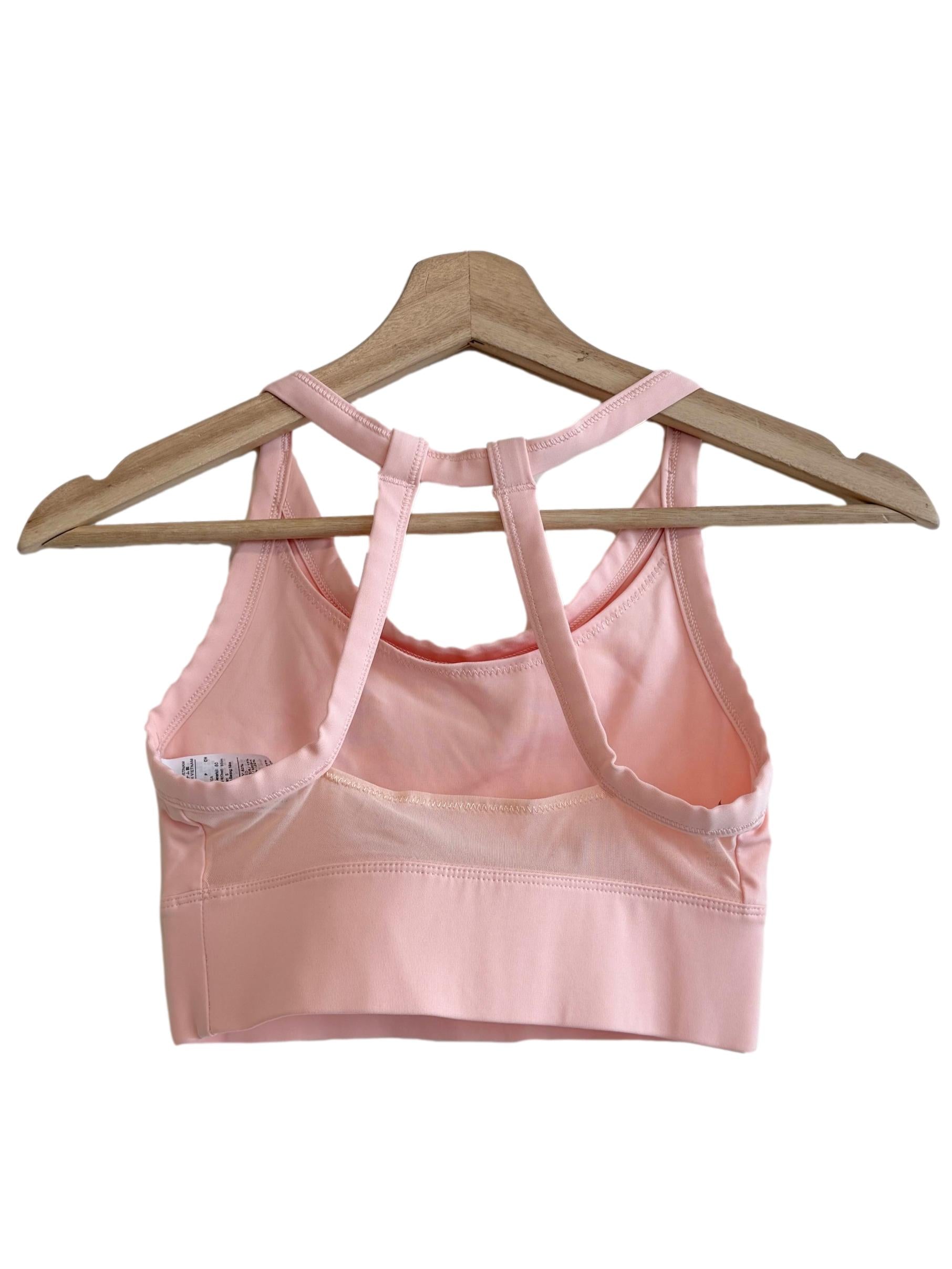 Crepe Pink Dri-Fit Sports Bra