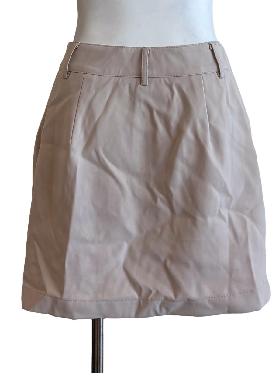 Almond Beige Mini Skirt