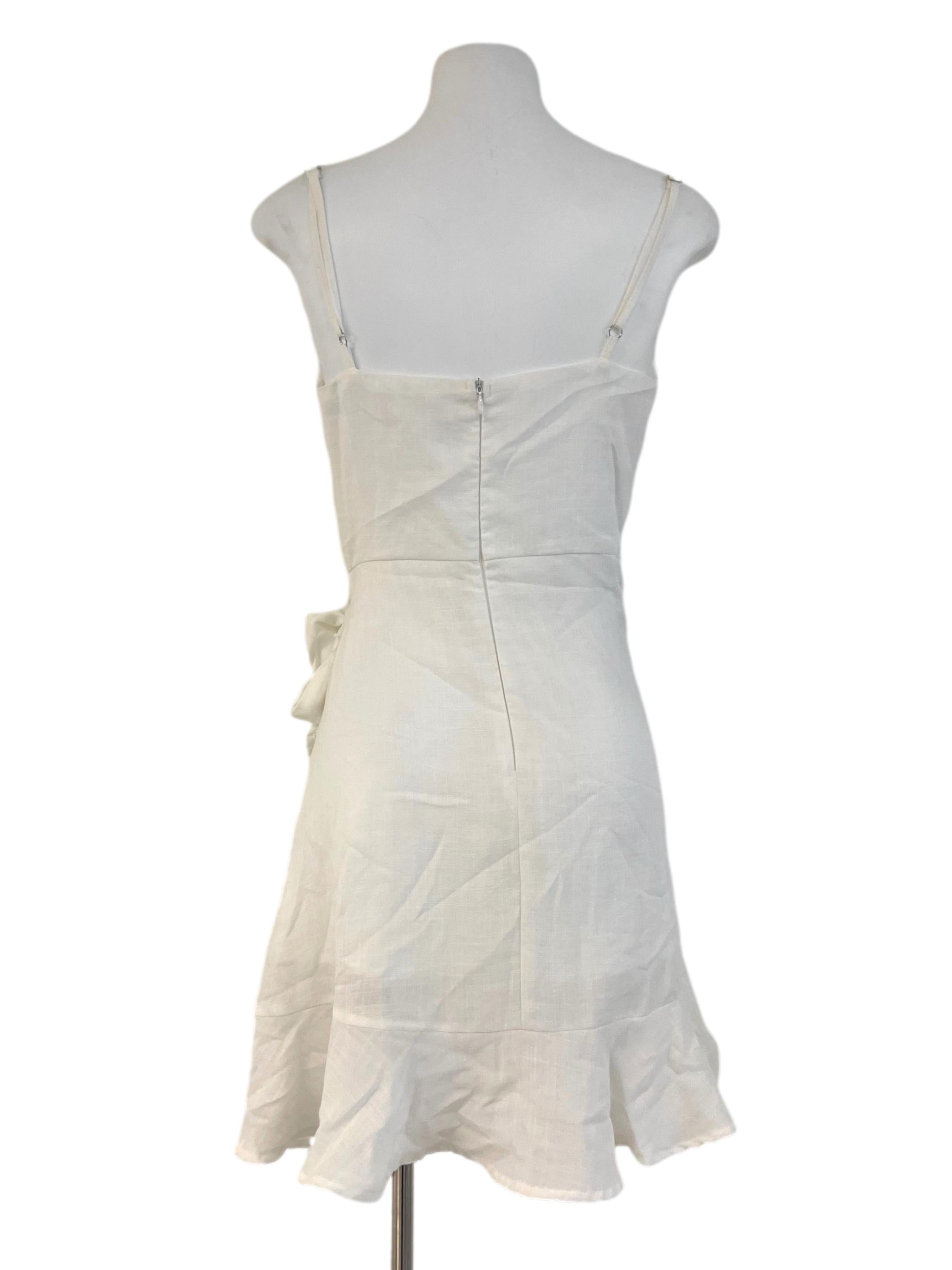 Off White Sift Cotton Dress
