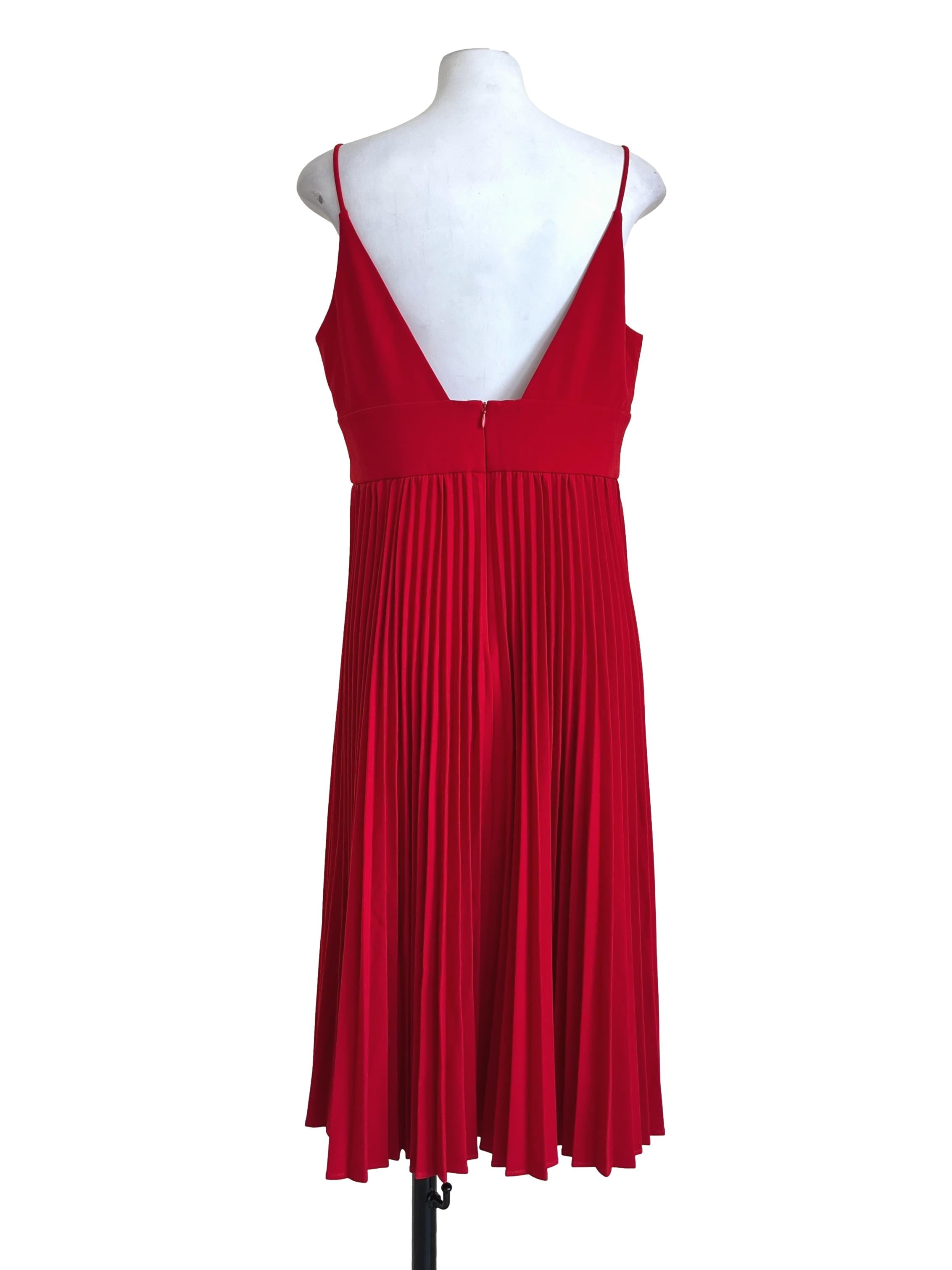 Chilli Red Sweetheart Babydoll Dress LB