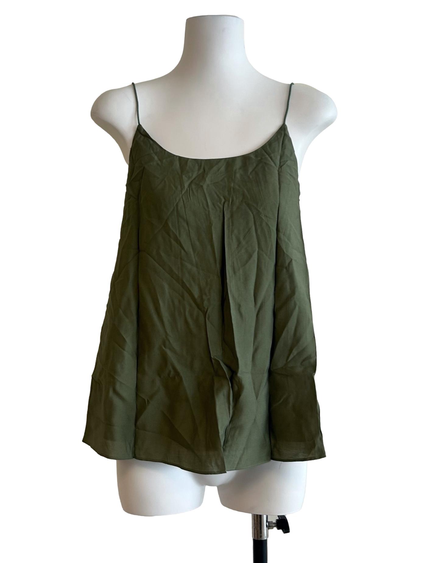 Green Rayon Cami Top OSN