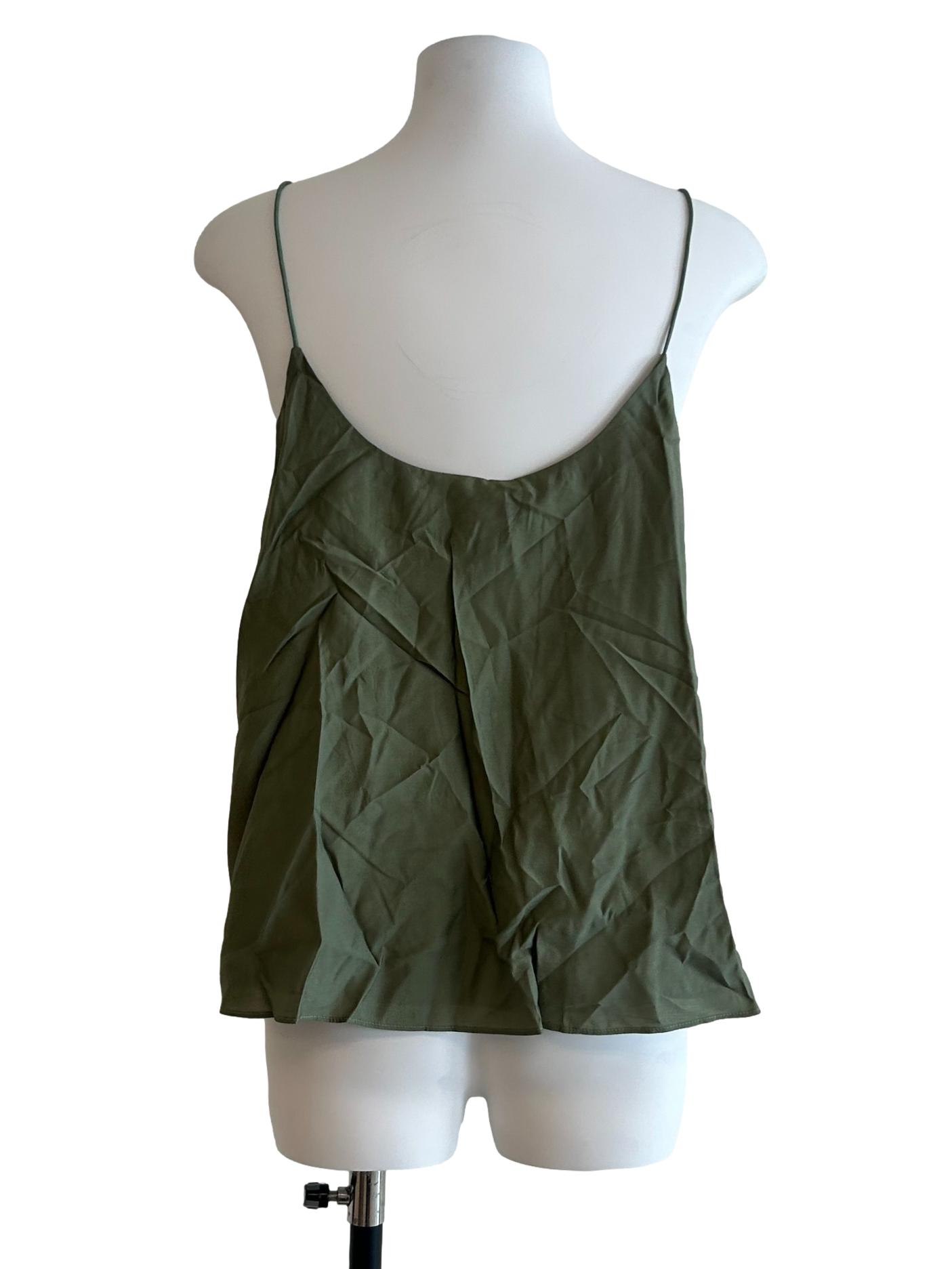 Green Rayon Cami Top OSN