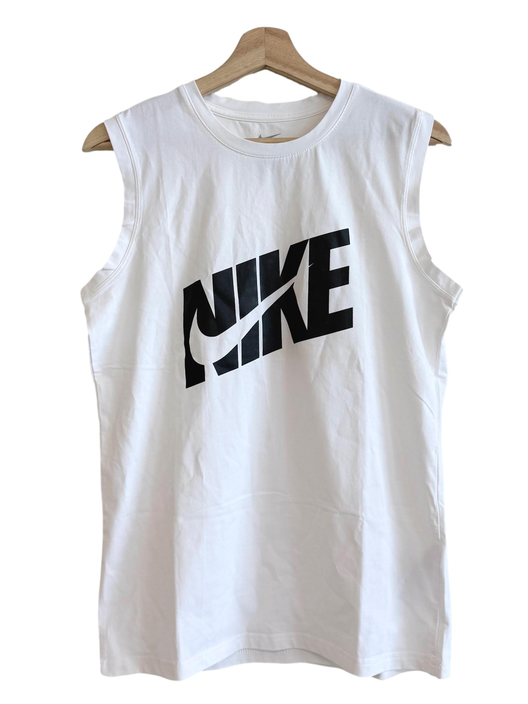 White Dri-Fit Tank Top