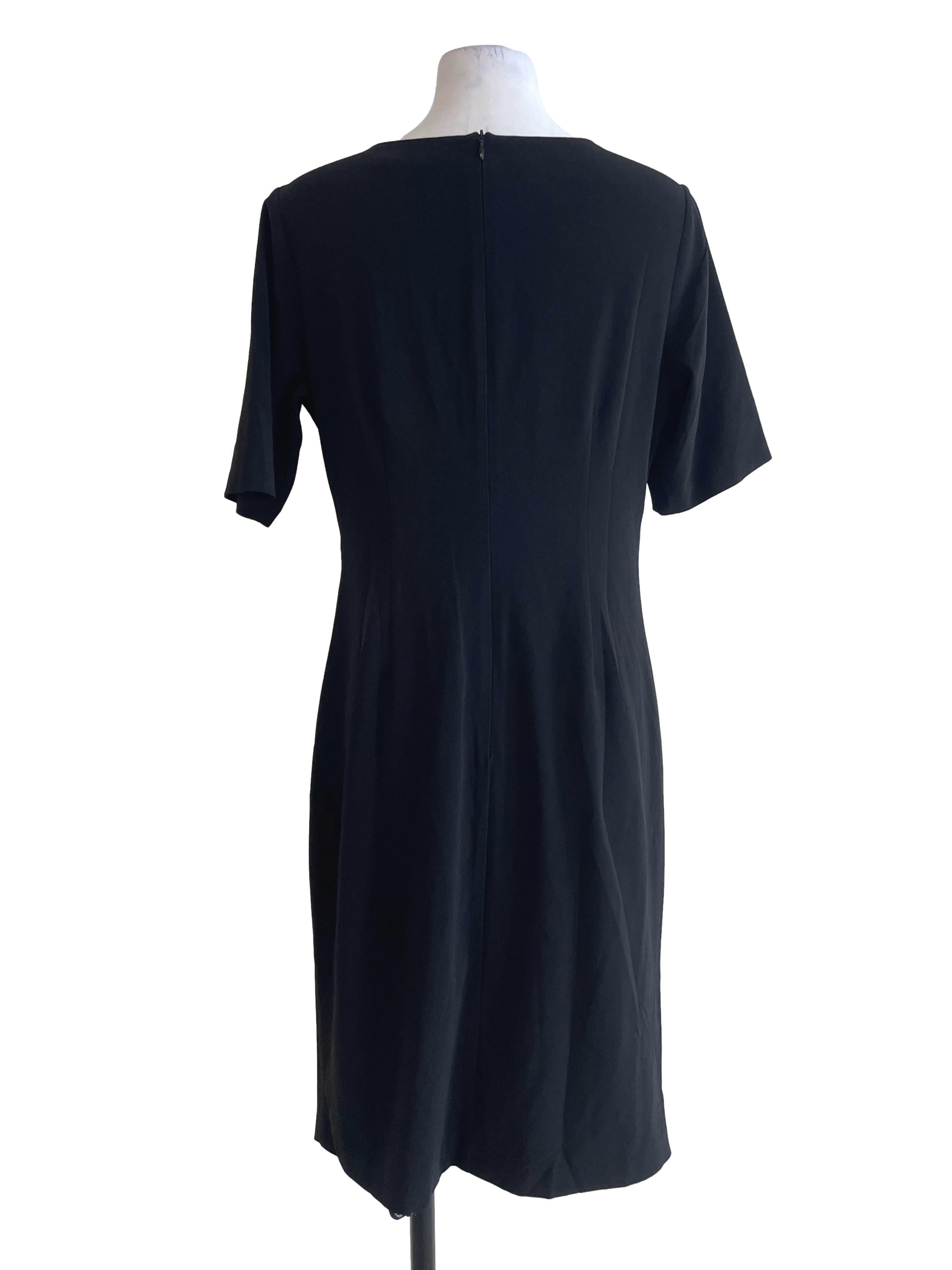 Black Side Knot Dress