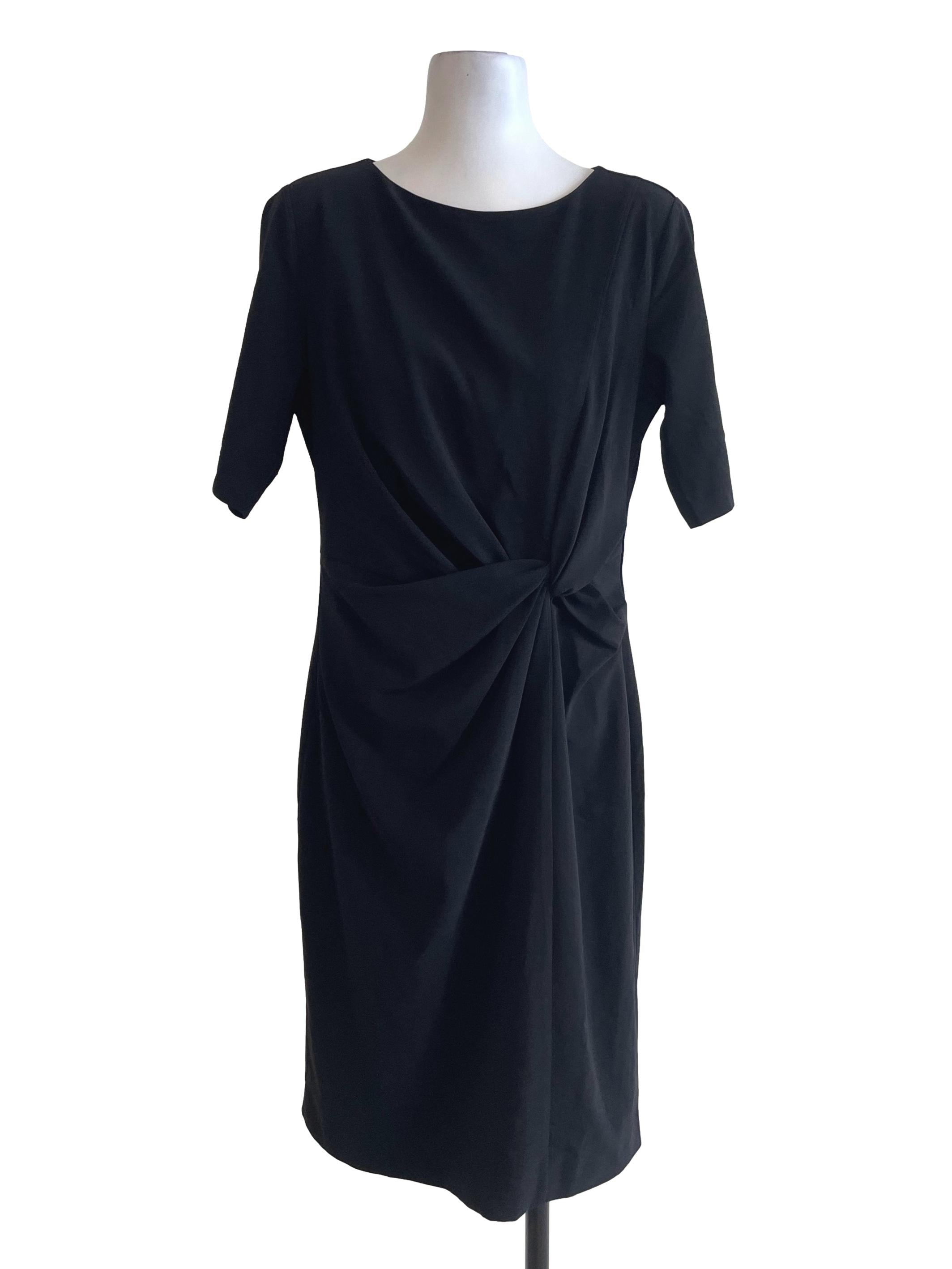 Black Side Knot Dress