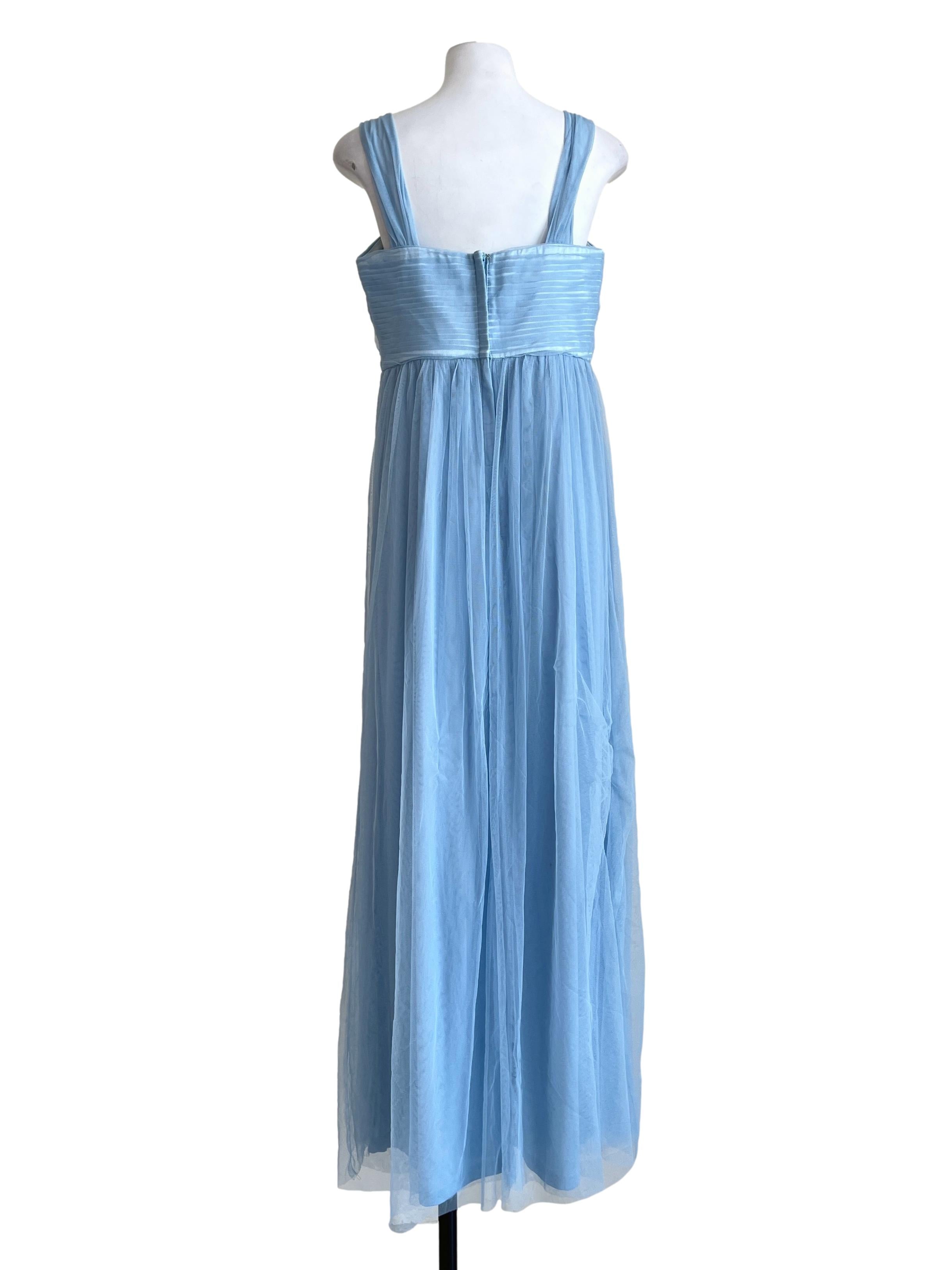 Sky Blue Sweetheart A-Line Dress TEM