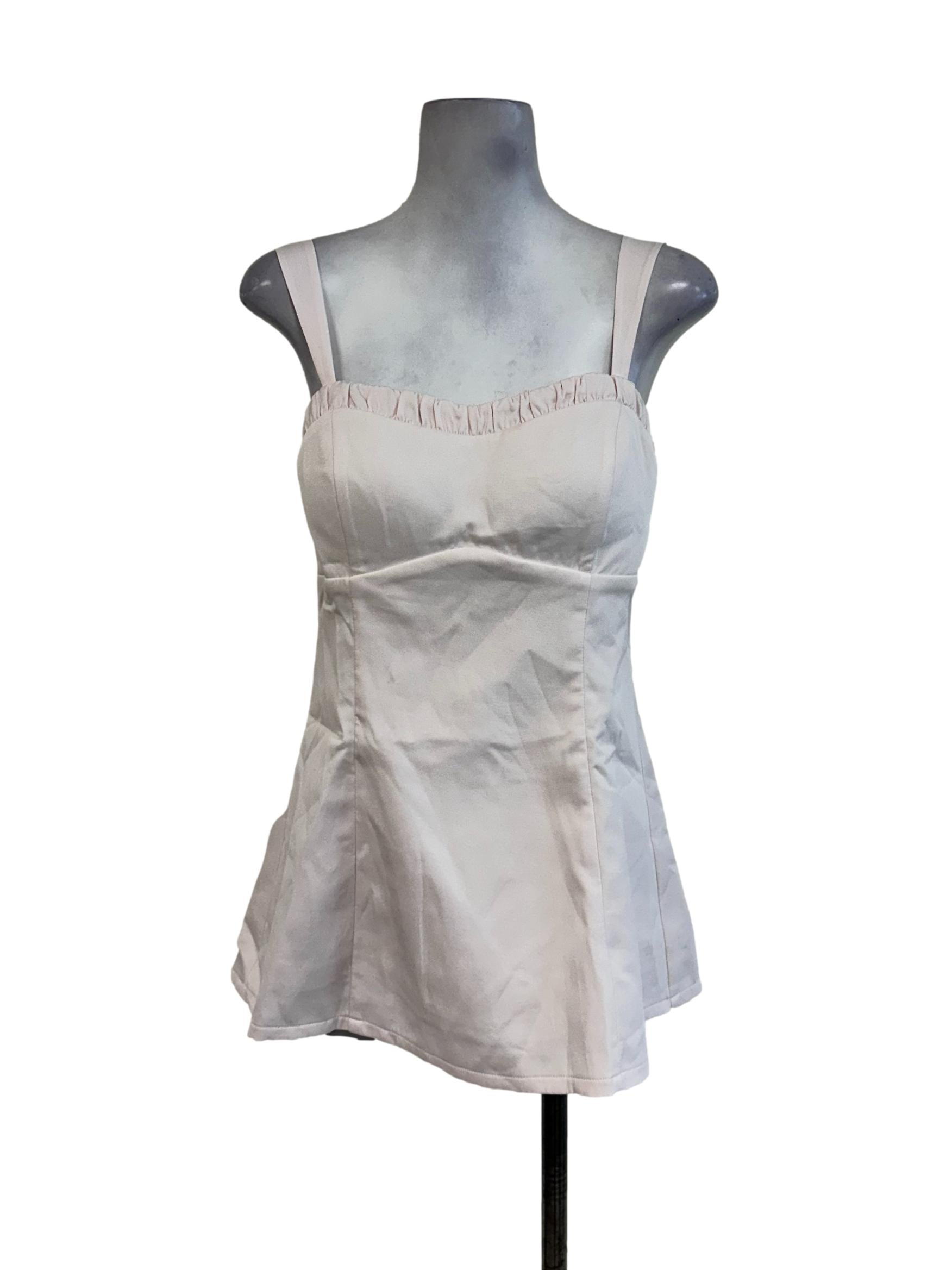 Rose Pink Padded Mini Dress