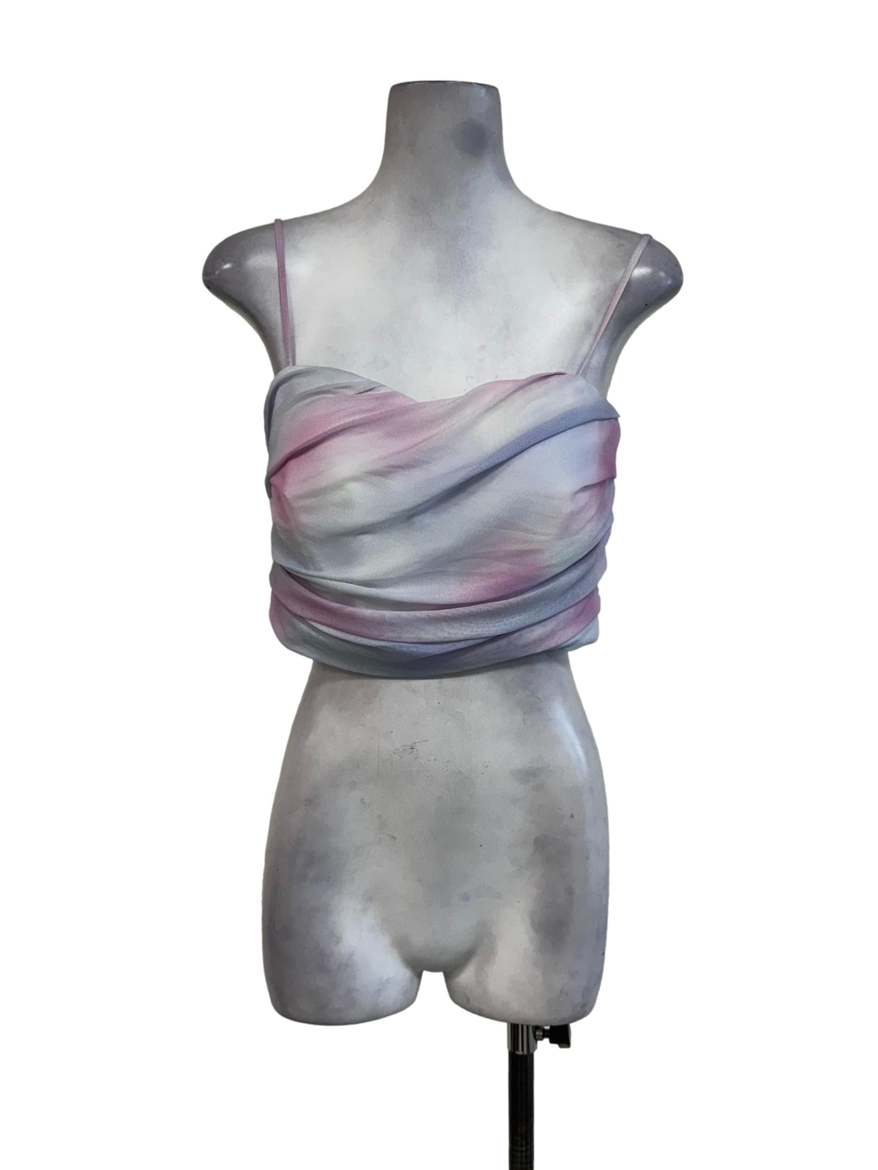 Purple Pastel Padded Sleeveless Top