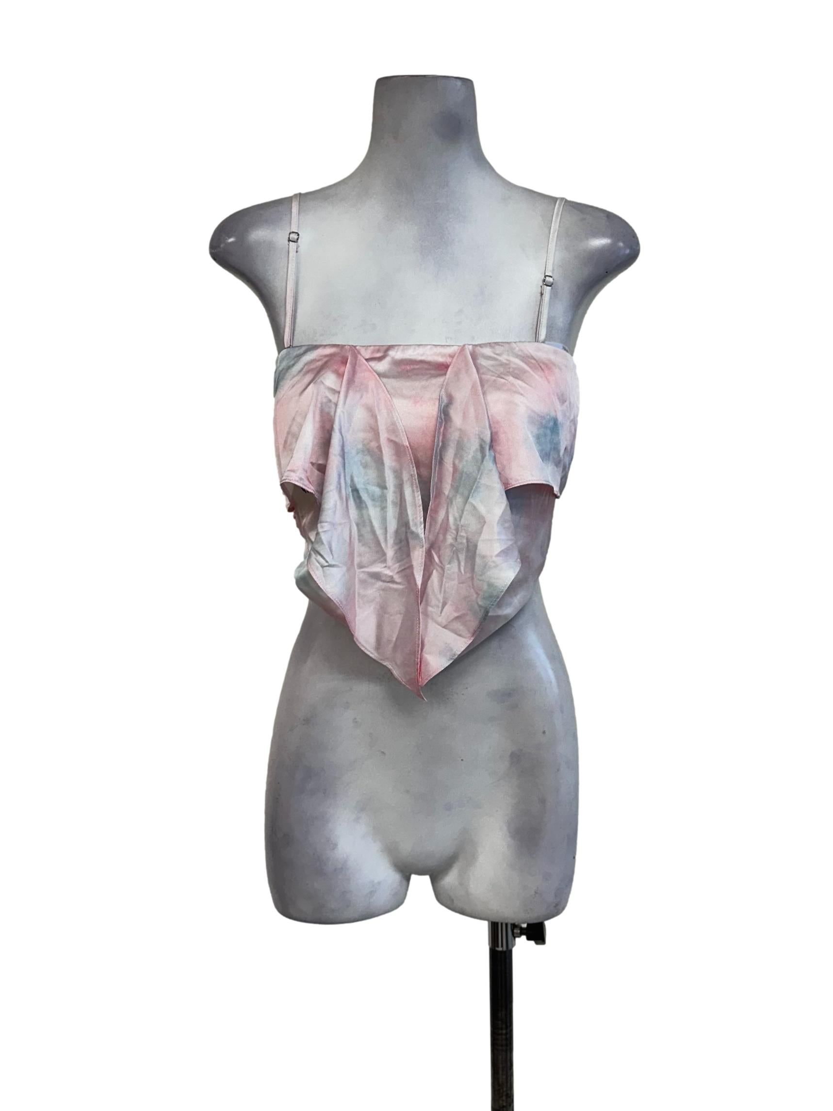 Pink Pastel Padded Sleeveless Top