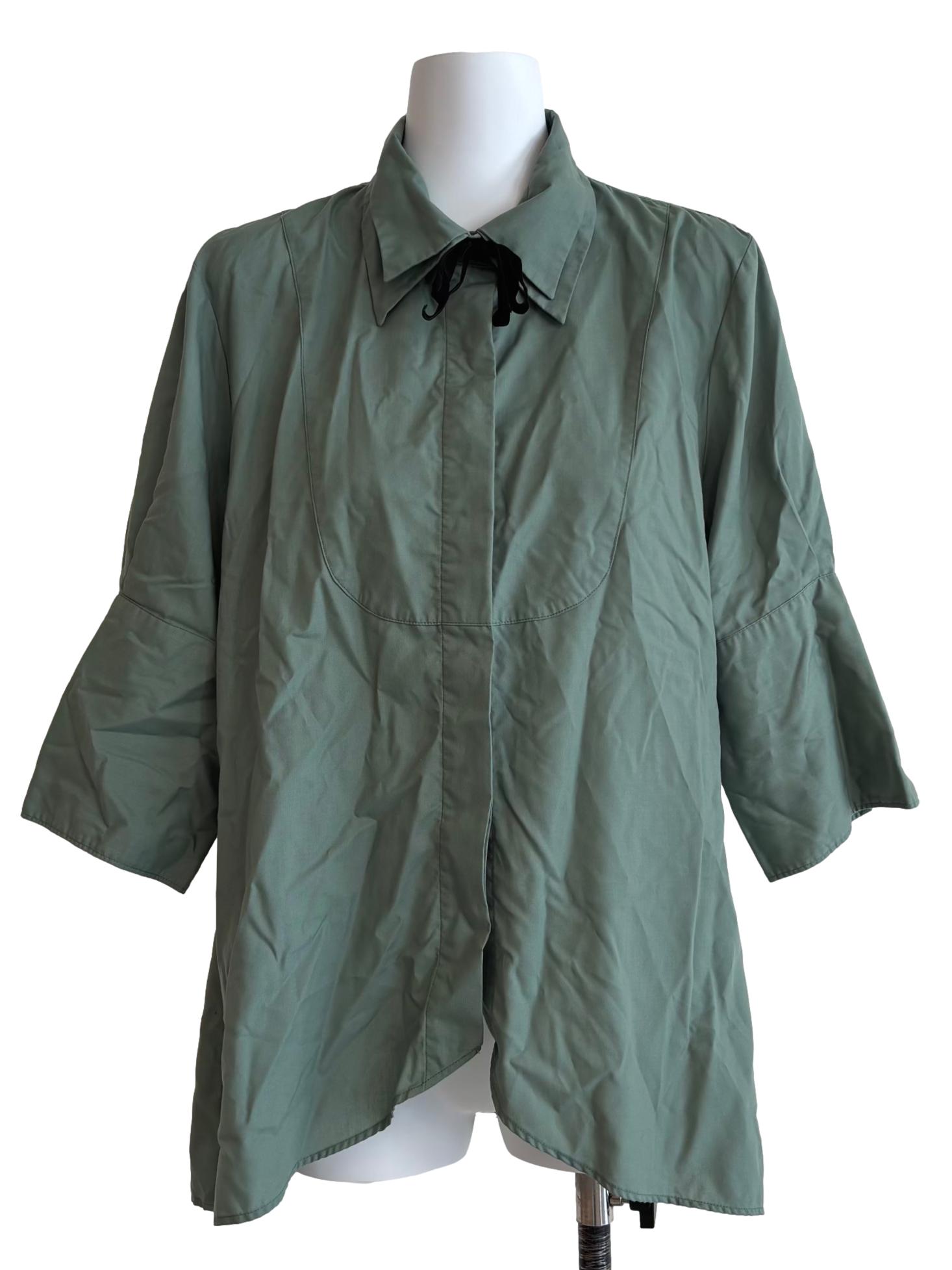 Sage Green Quarter Sleeve Shirt