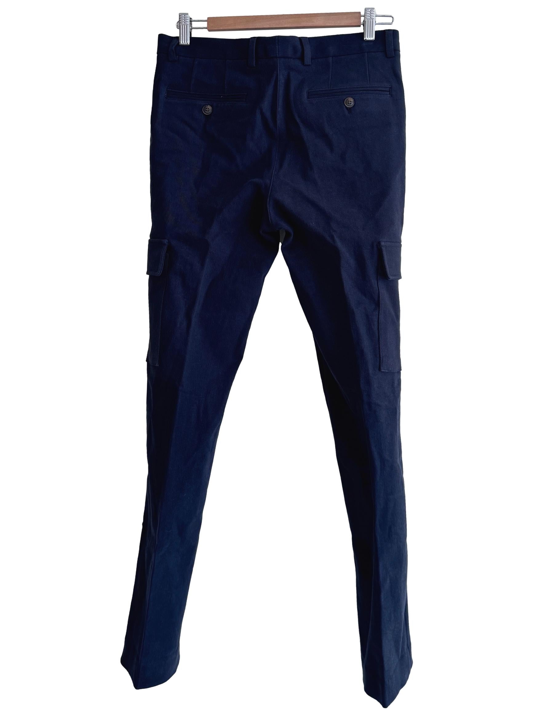 Navy Blue Cargo Pants