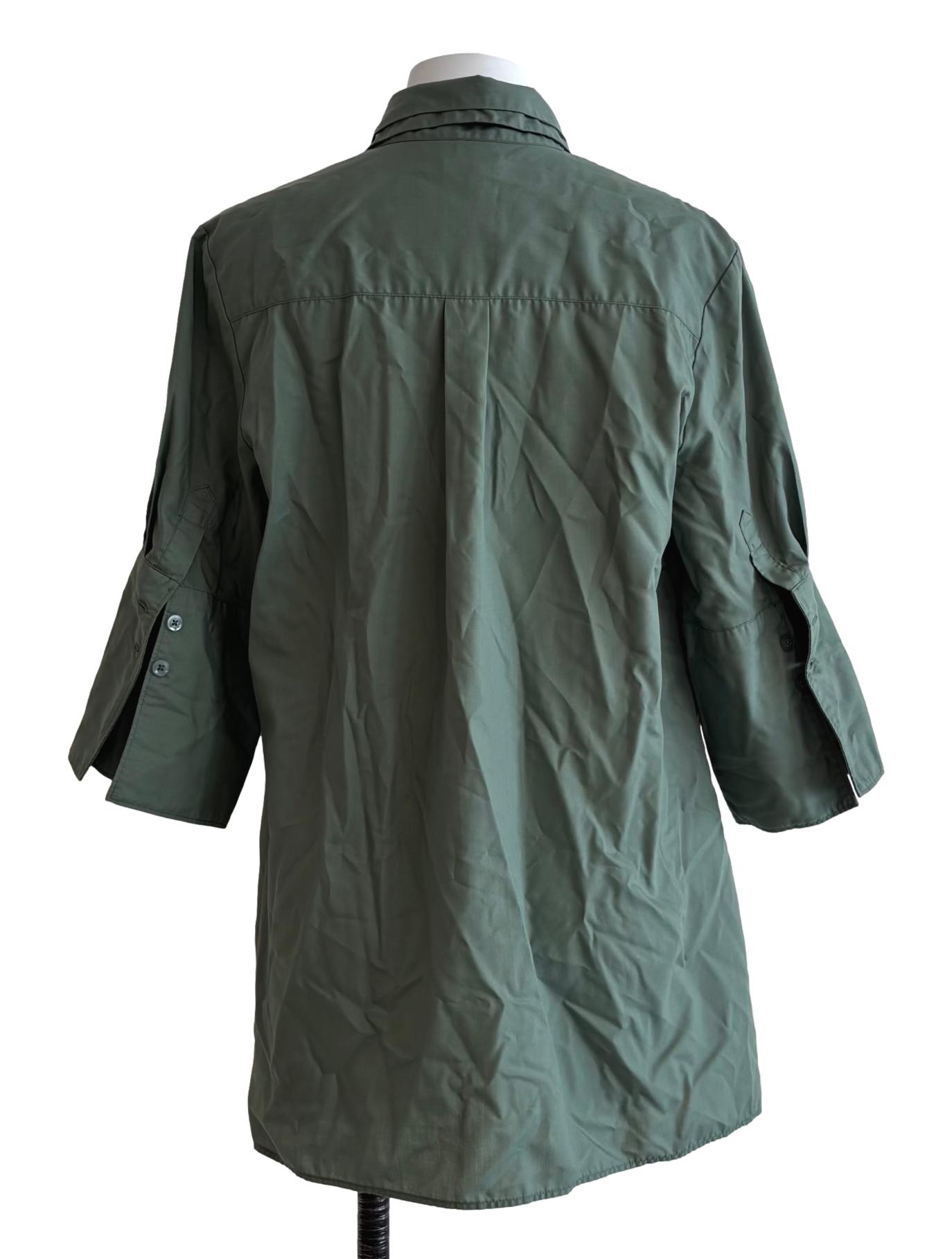 Sage Green Quarter Sleeve Shirt