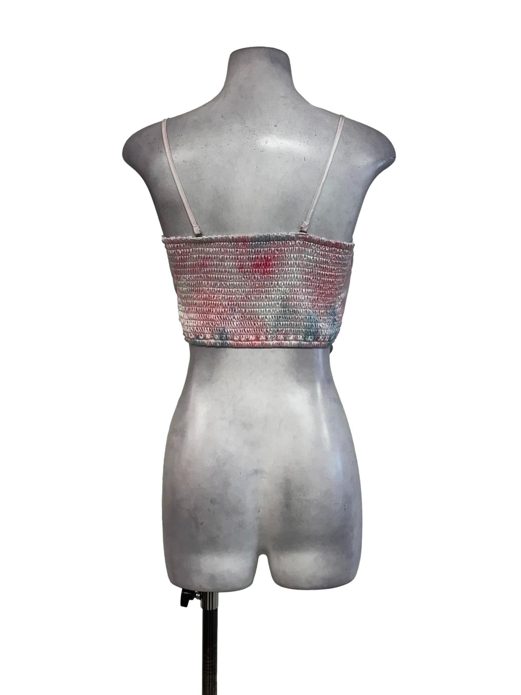 Pink Pastel Padded Sleeveless Top