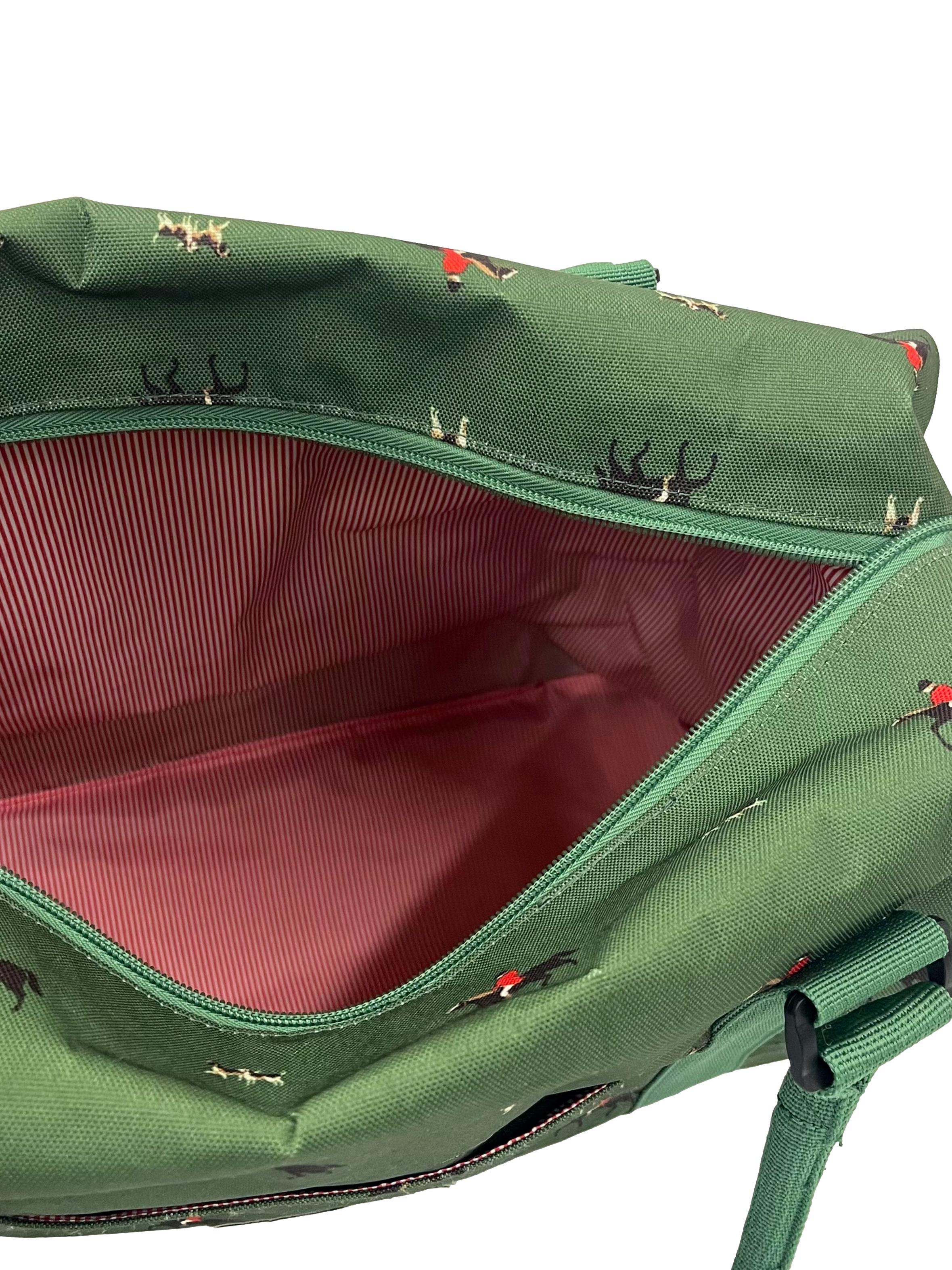 Green Horse Print Duffle Bag CSN