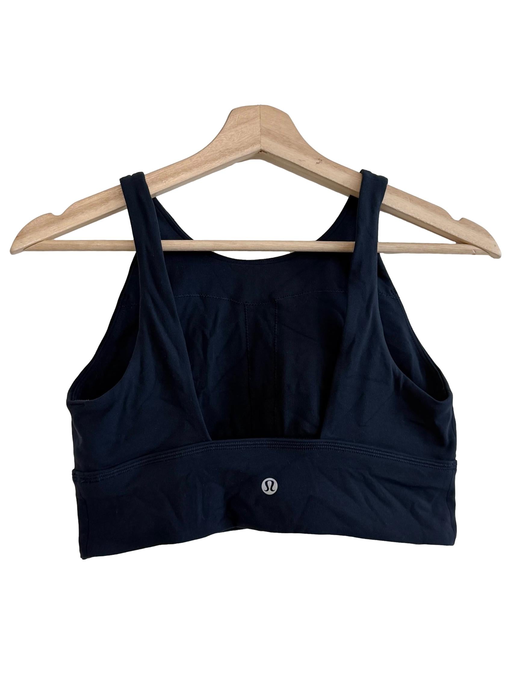 Navy Blue Sports Bra