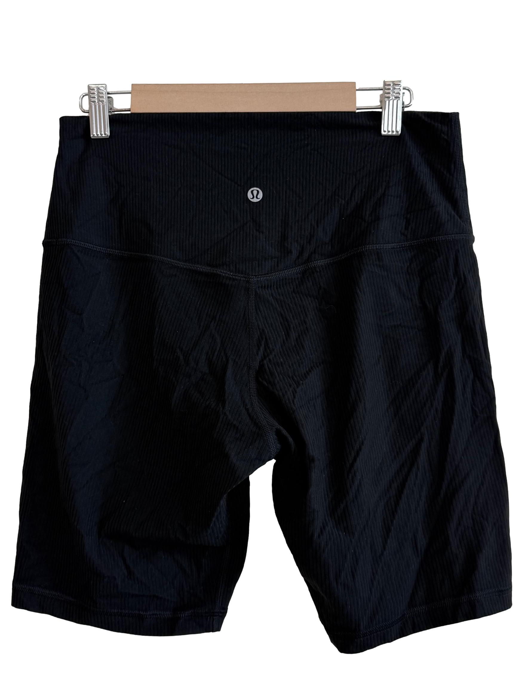 Black High Waist Shorts