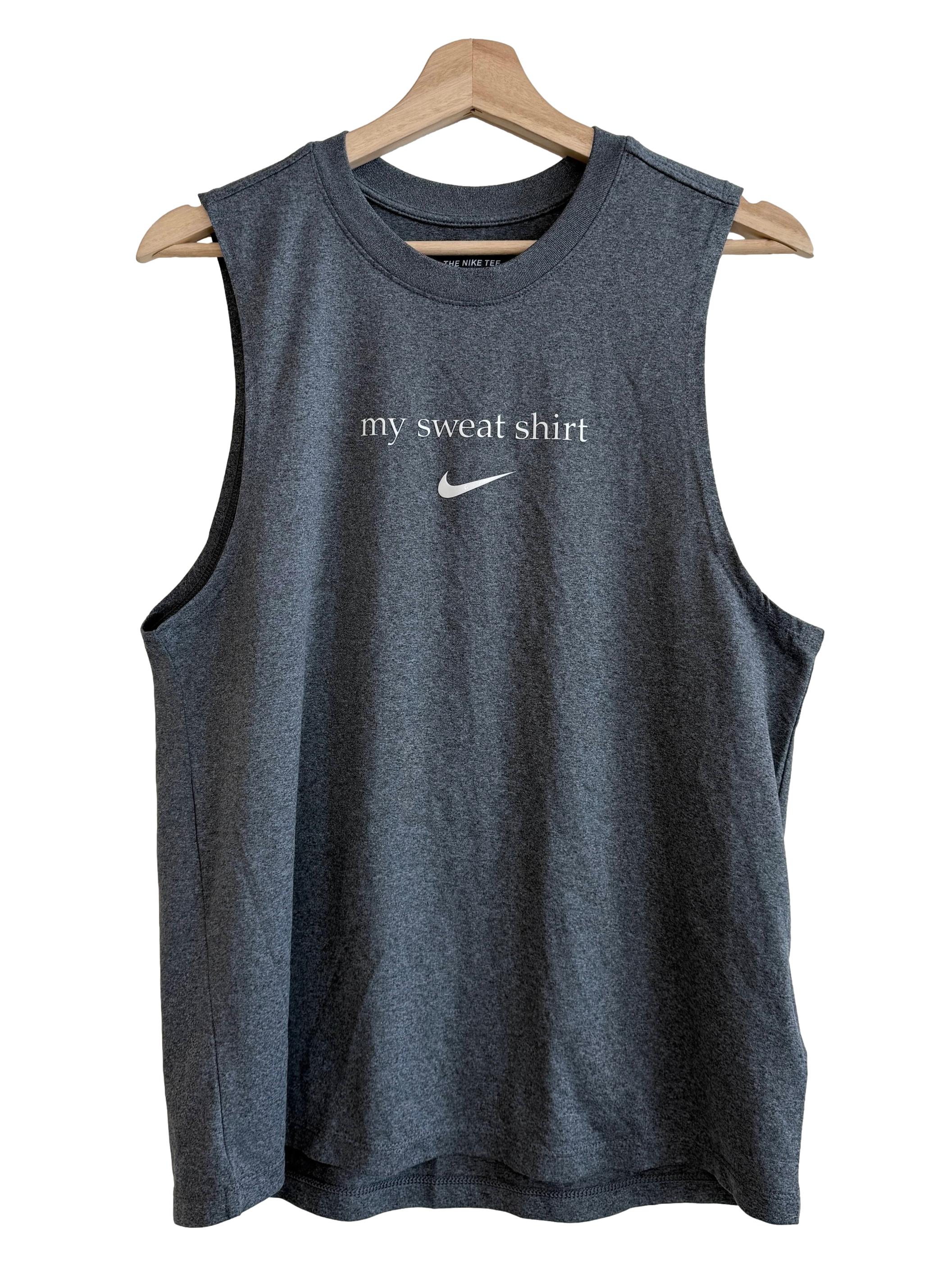 Smoke Grey Dri-Fit Tank Top