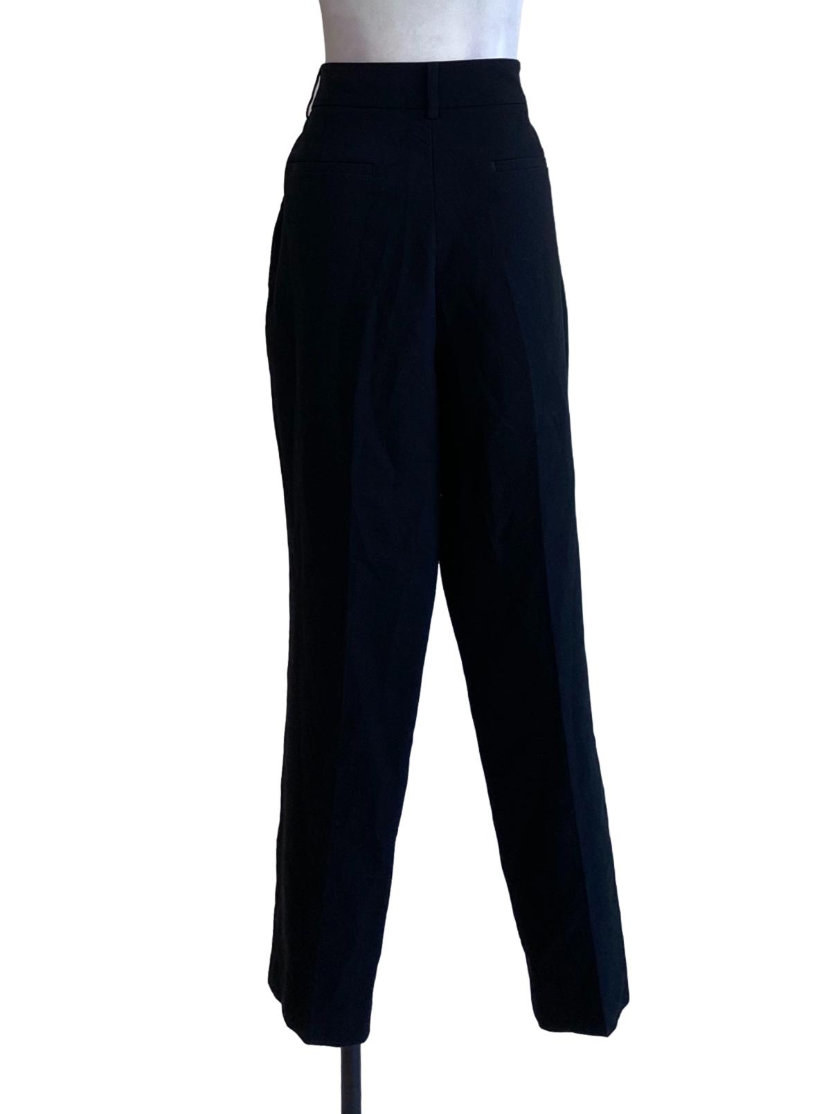 Jet Black Fit Regular Loose Pants