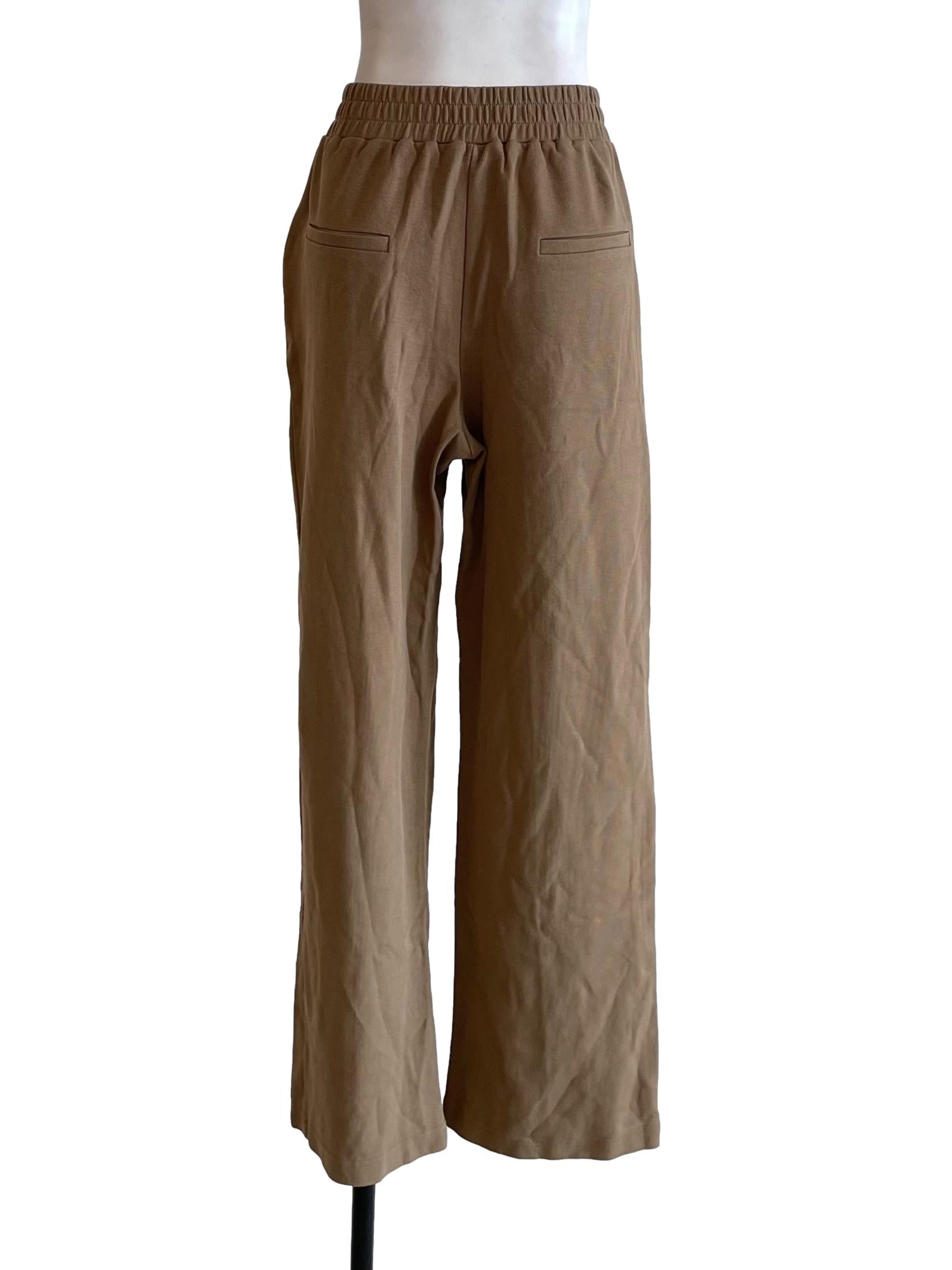 Peanut Ribbed Sweatpants